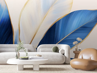 Tapeten mit Blättern - Elegante Fototapeten für Ihr Zuhause