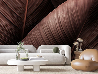 Blätter Tapeten für natürliche Atmosphäre - Eleganz & Stil