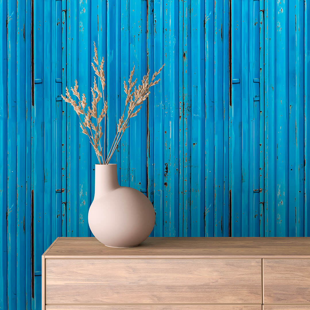 Selbstklebende Fototapeten für die Wand, industrielles Metalldesign - MET005