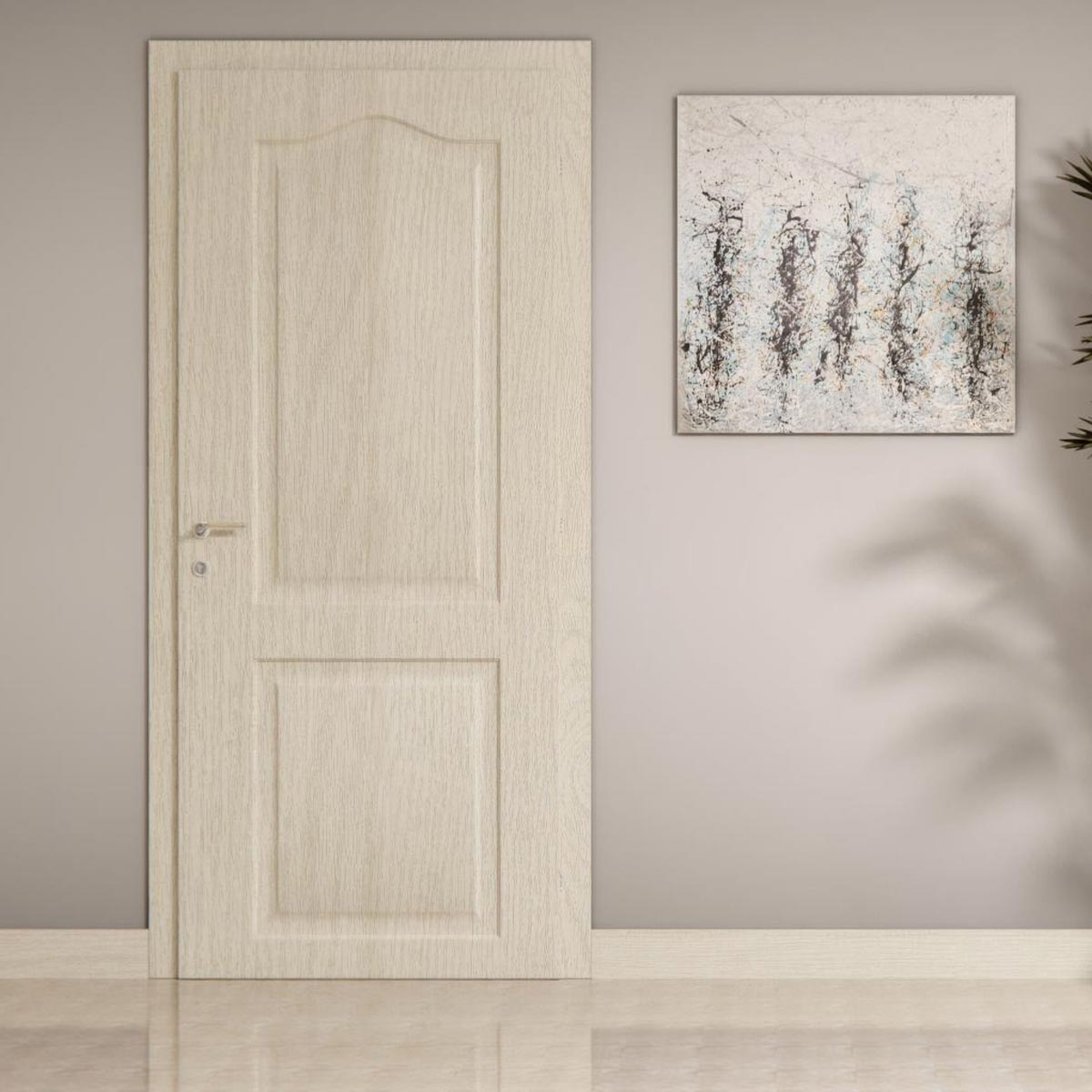Premium Folie NF19 Crispy Light Grey – luxuriöse Holzoptik in Hellgrau