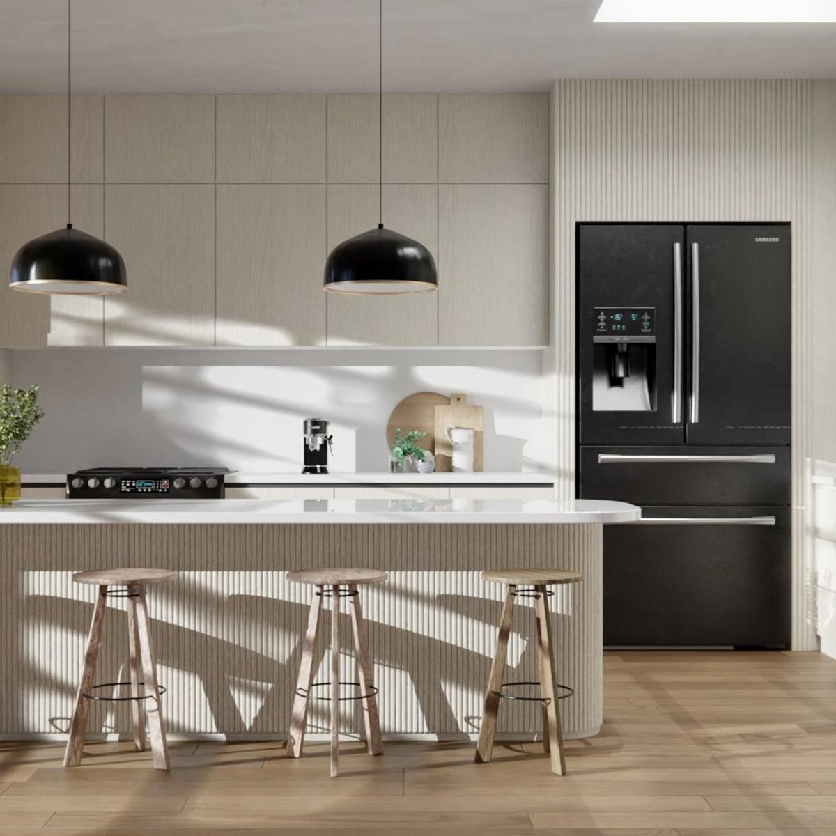 Premium Folie NF19 Crispy Light Grey – luxuriöse Holzoptik in Hellgrau
