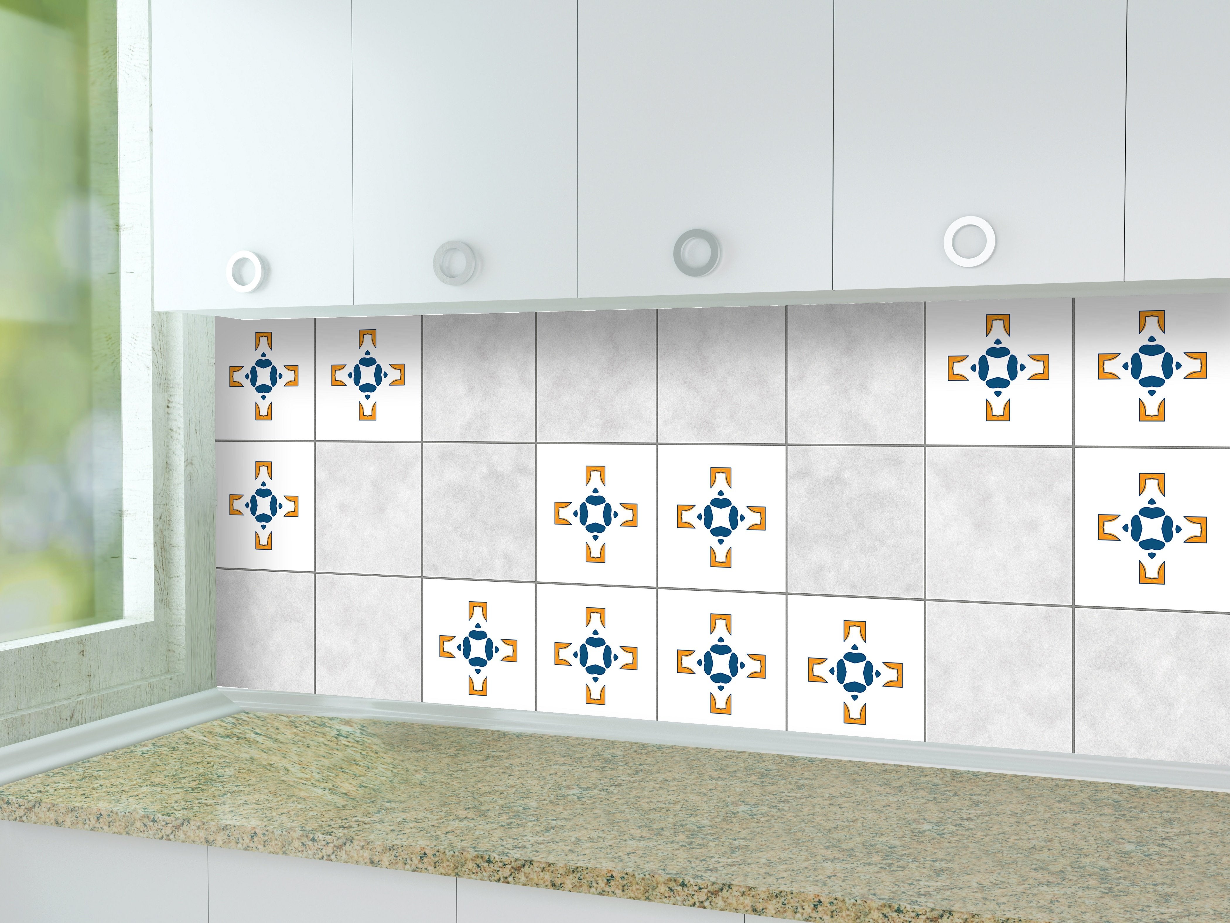 Aufkleber für Fliesen - KP092 - life-decor.de