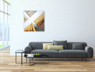 Kunst wand bilder Wolkenkratzer - AP019 - life-decor.de