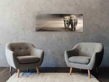 Kunst wand bilder Elefanten - AP081 - life-decor.de