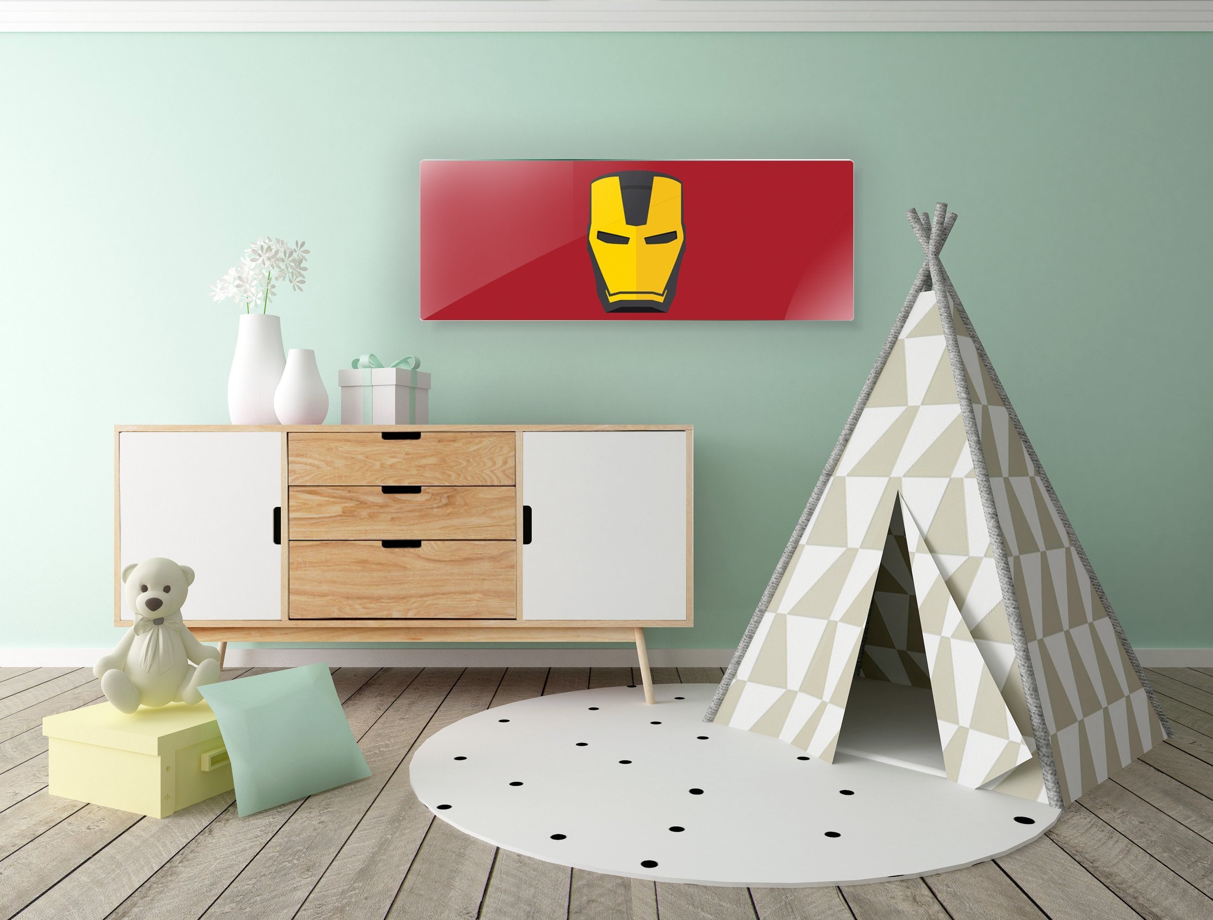 Kunst wand bilder Ironman - AP062 - life-decor.de