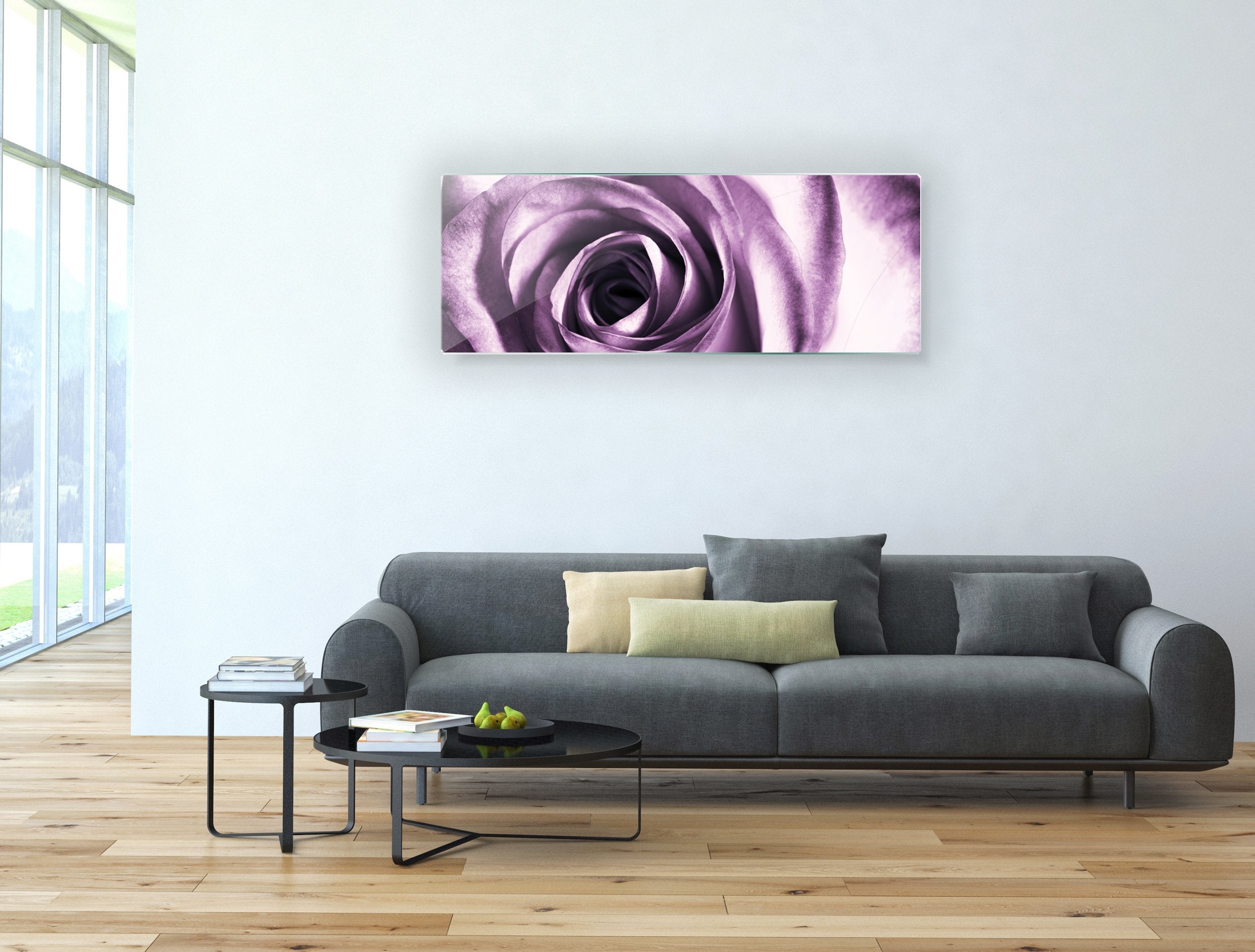 Kunst wand bilder rose - AP079 - life-decor.de