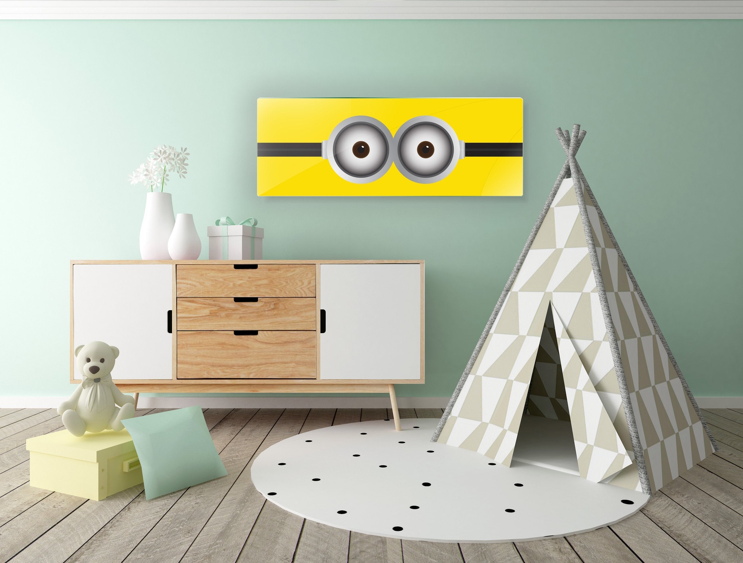 Kunst wand bilder Minion - AP064 - life-decor.de