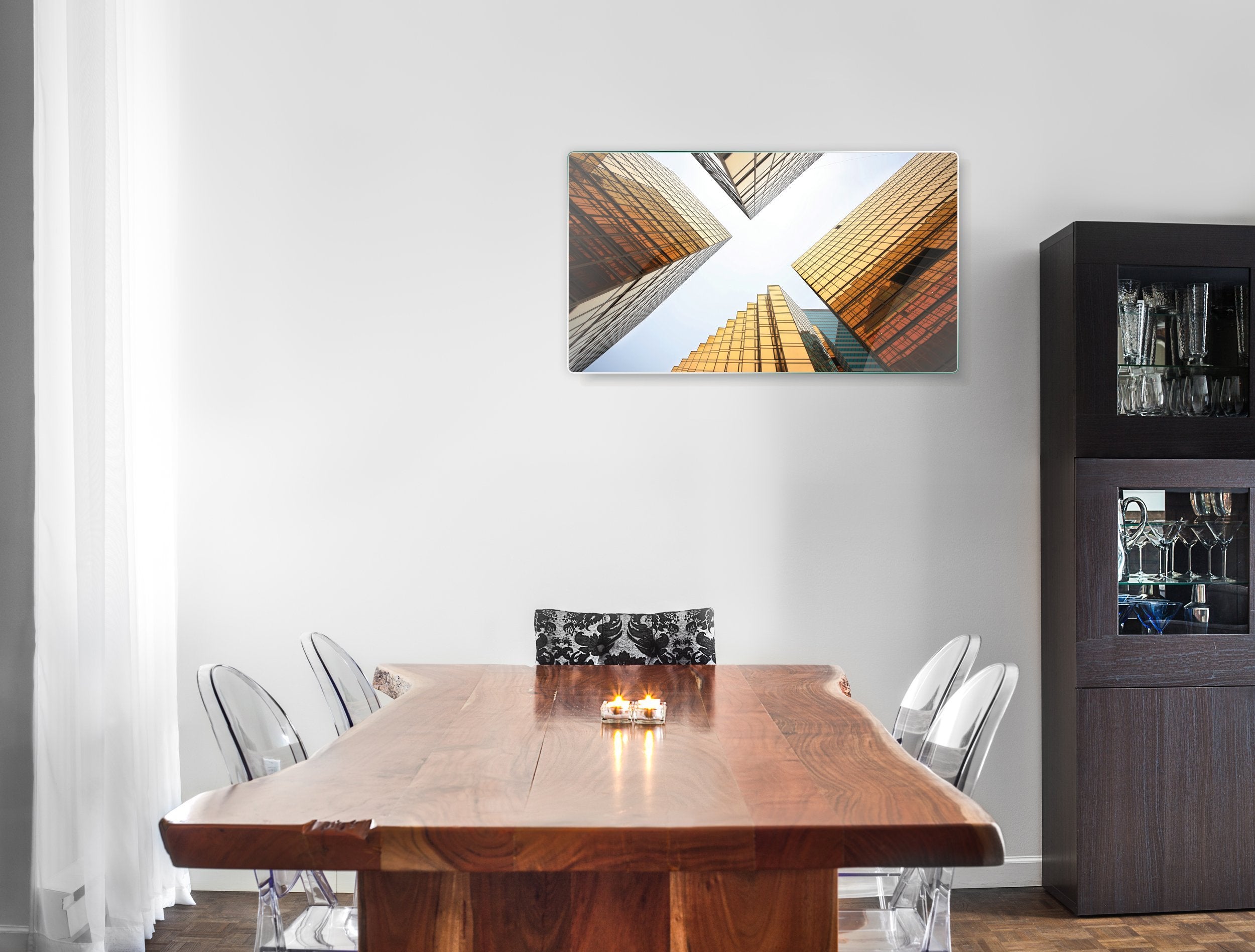 Kunst wand bilder Wolkenkratzer - AP019 - life-decor.de