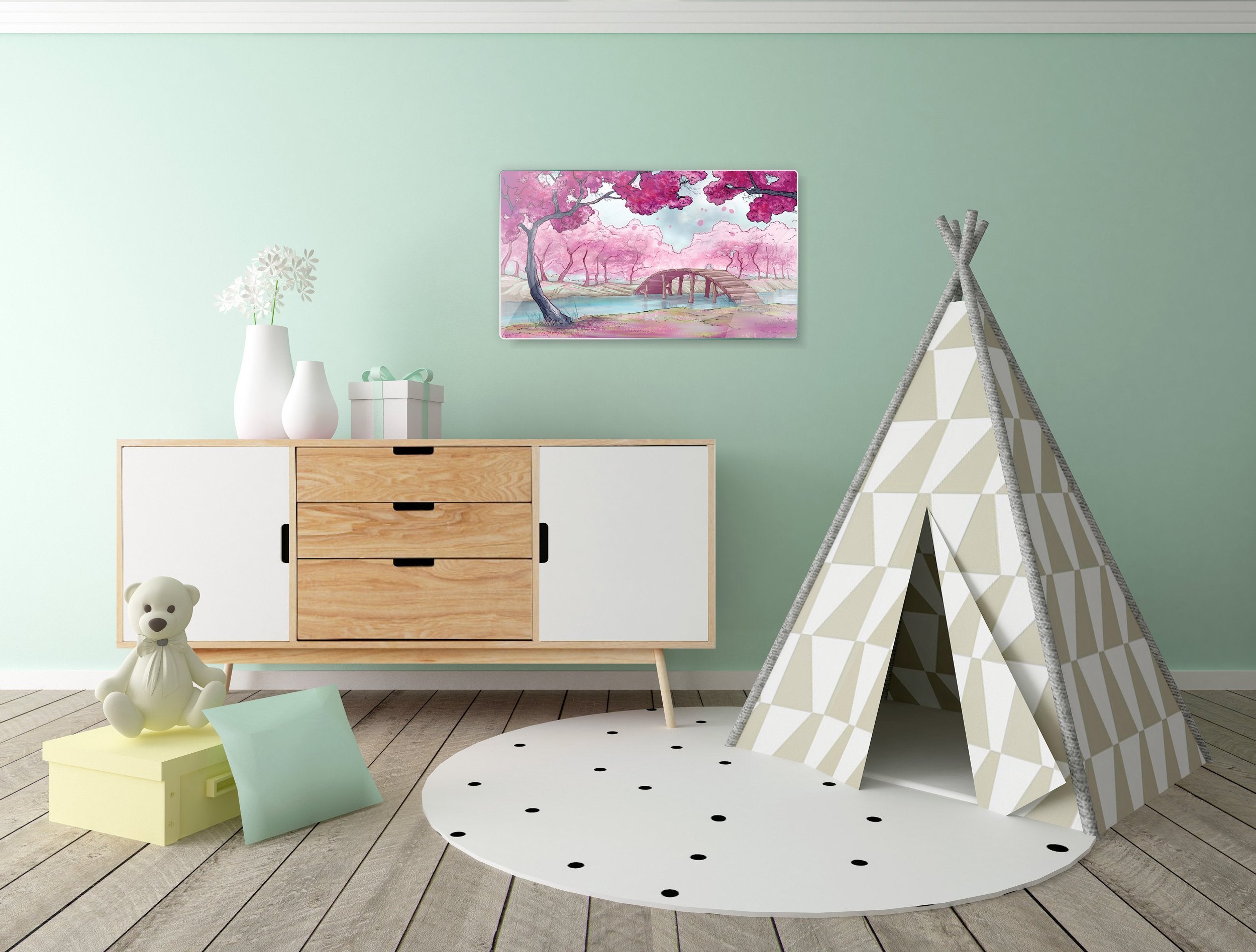 Kunst wand bilder Park - AP021 - life-decor.de