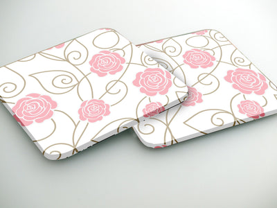 Untersetzer - Roses Patern CO011 - life-decor.de