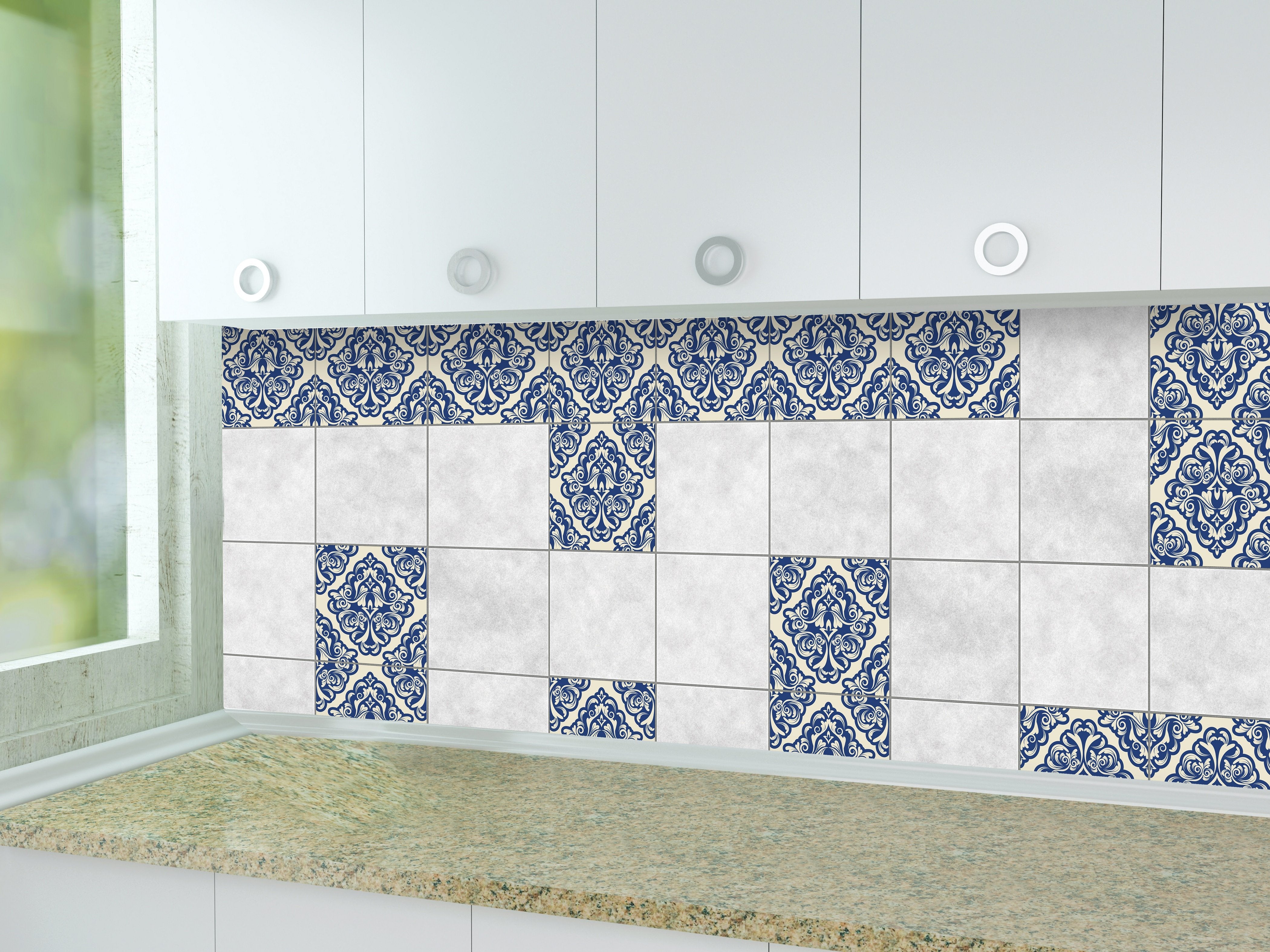 Aufkleber für Fliesen - KP037 - life-decor.de