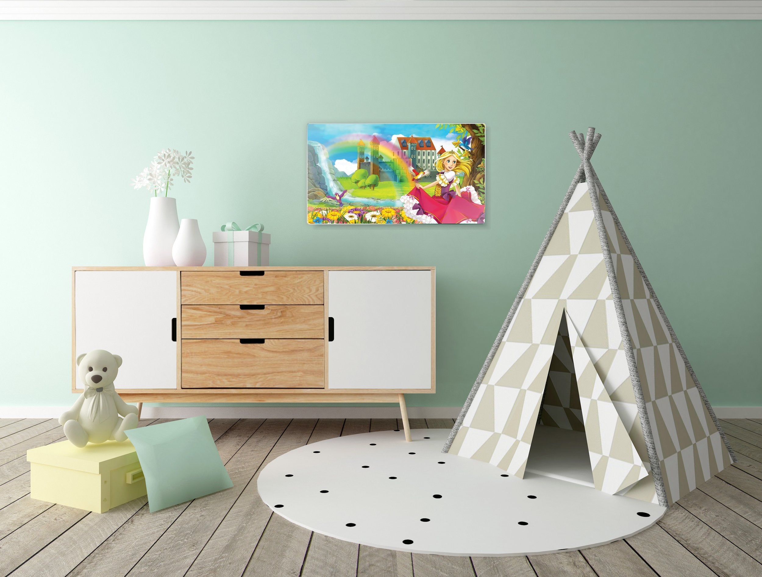 Kunst wand bilder Prinzessin - AP036