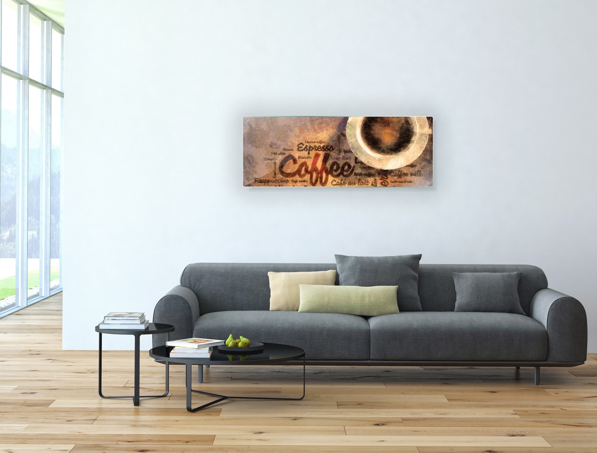 Kunst wand bilder Caffe - AP027 - life-decor.de