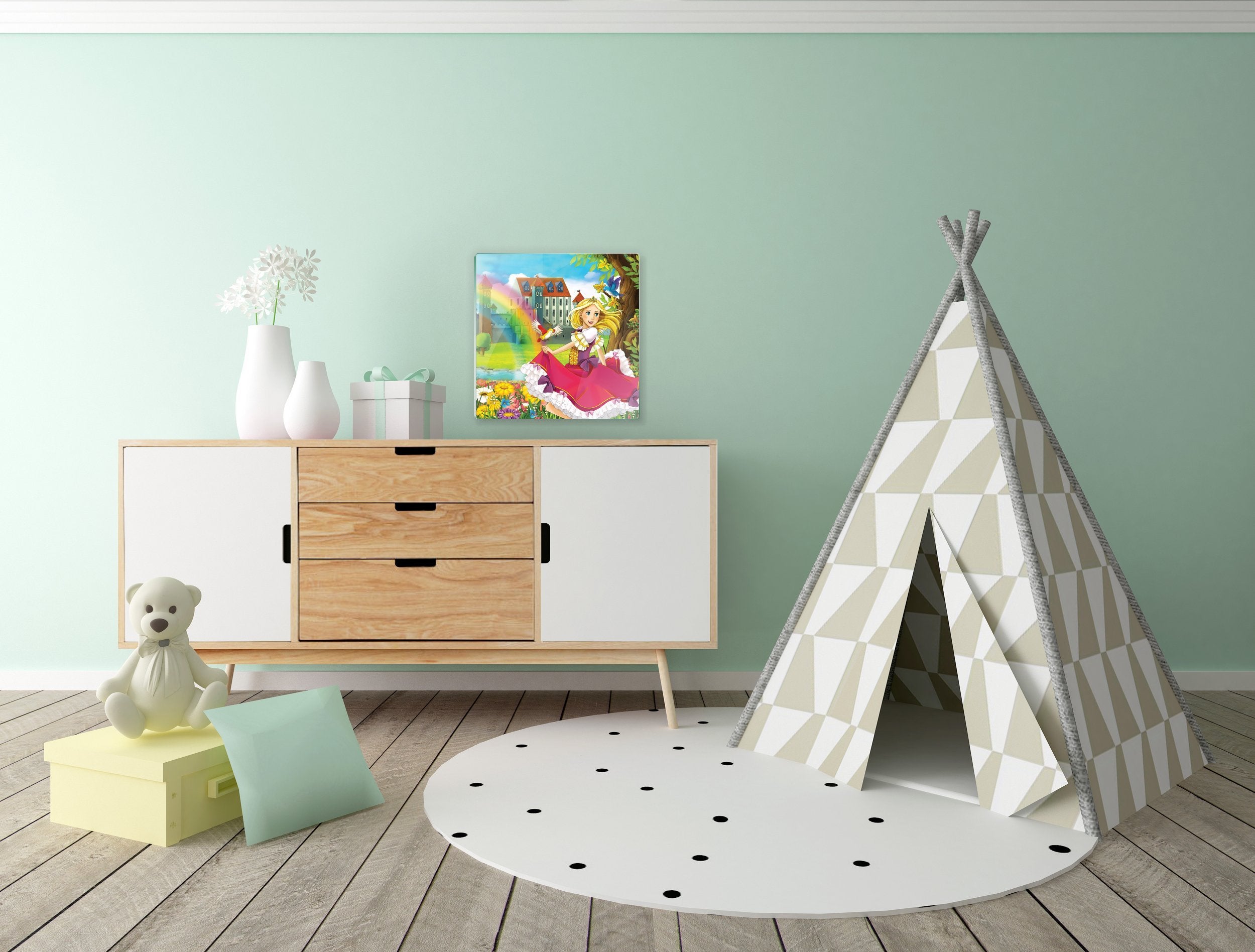 Kunst wand bilder Prinzessin - AP036