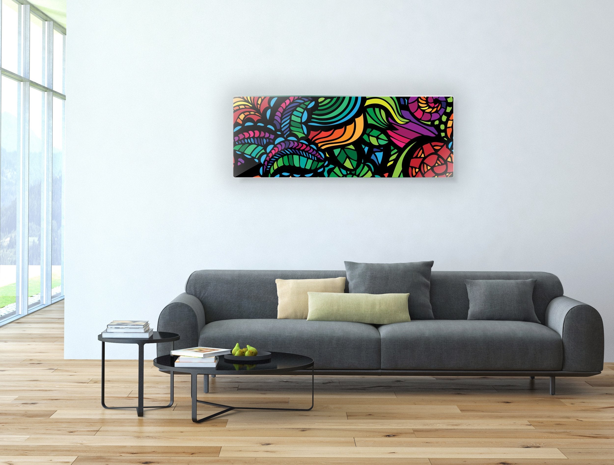 Kunst wand bilder  Glasdekor - AP069 - life-decor.de