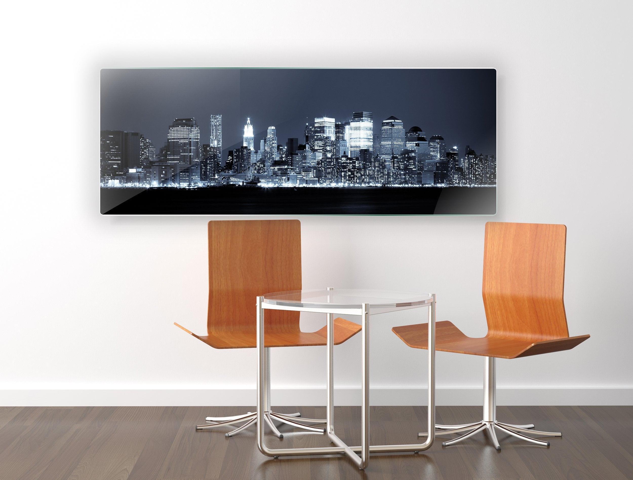 Kunst wand bilder Stadt in der Nacht - AP017 - life-decor.de