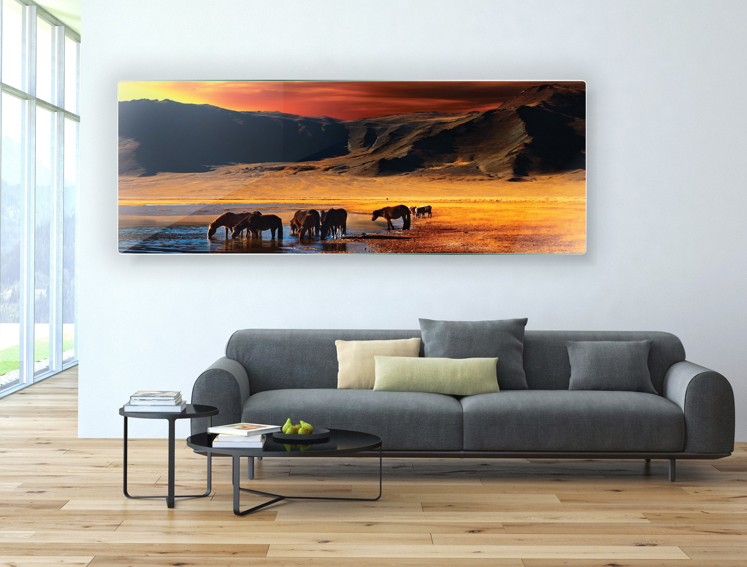 Kunst wand bilder Westen - AP014 - life-decor.de