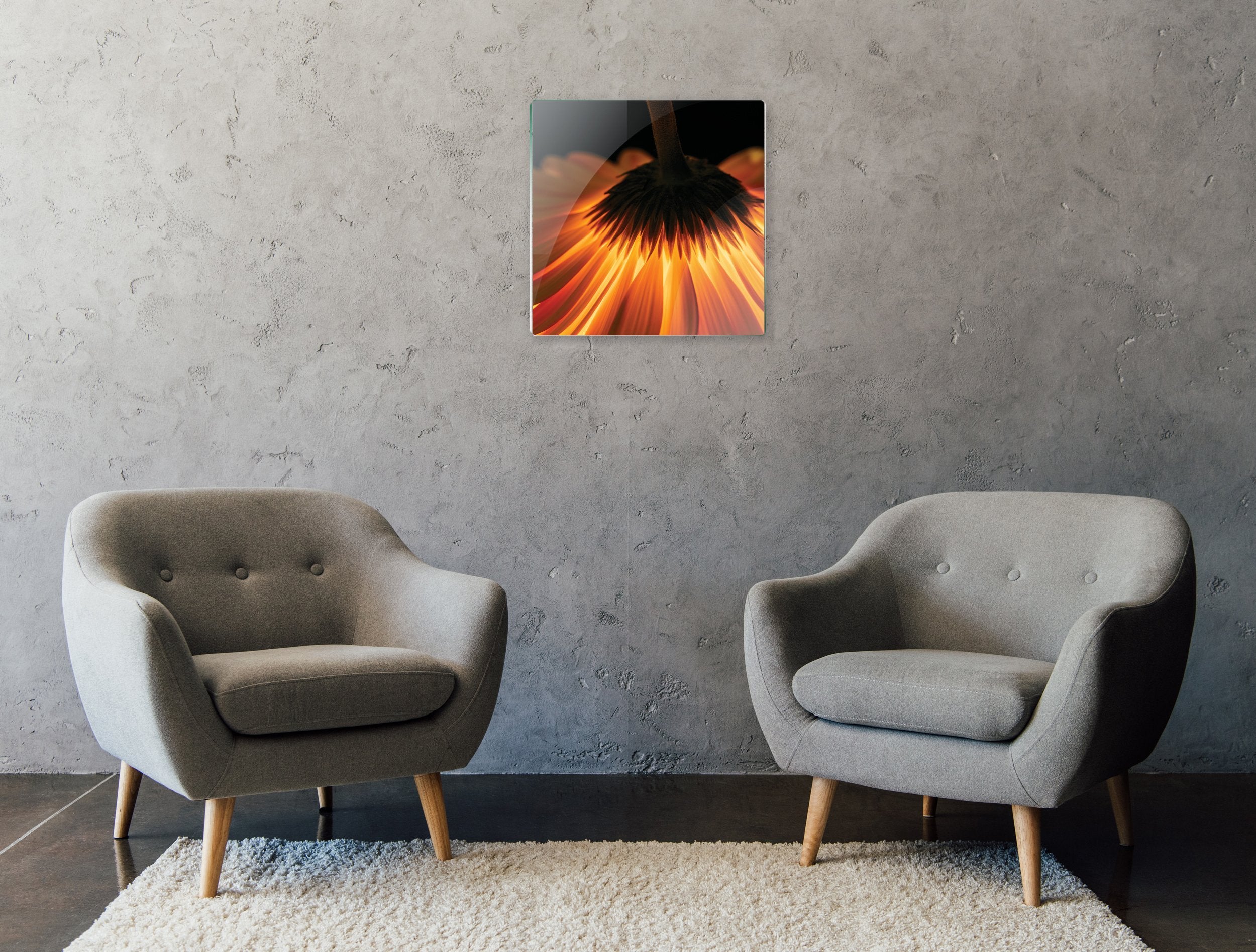 Kunst wand bilder Feuerblume - AP066