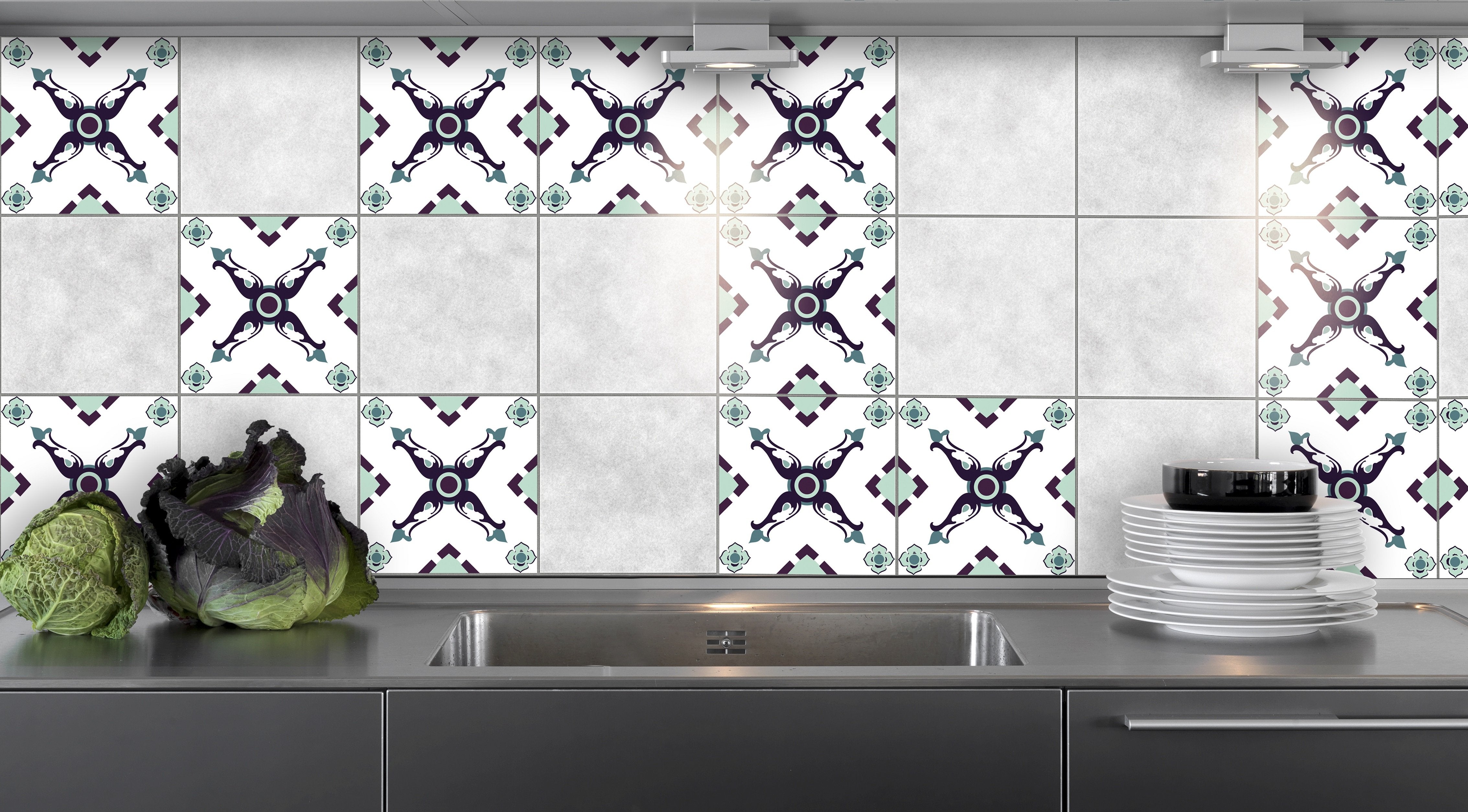 Aufkleber für Fliesen - KP042 - life-decor.de