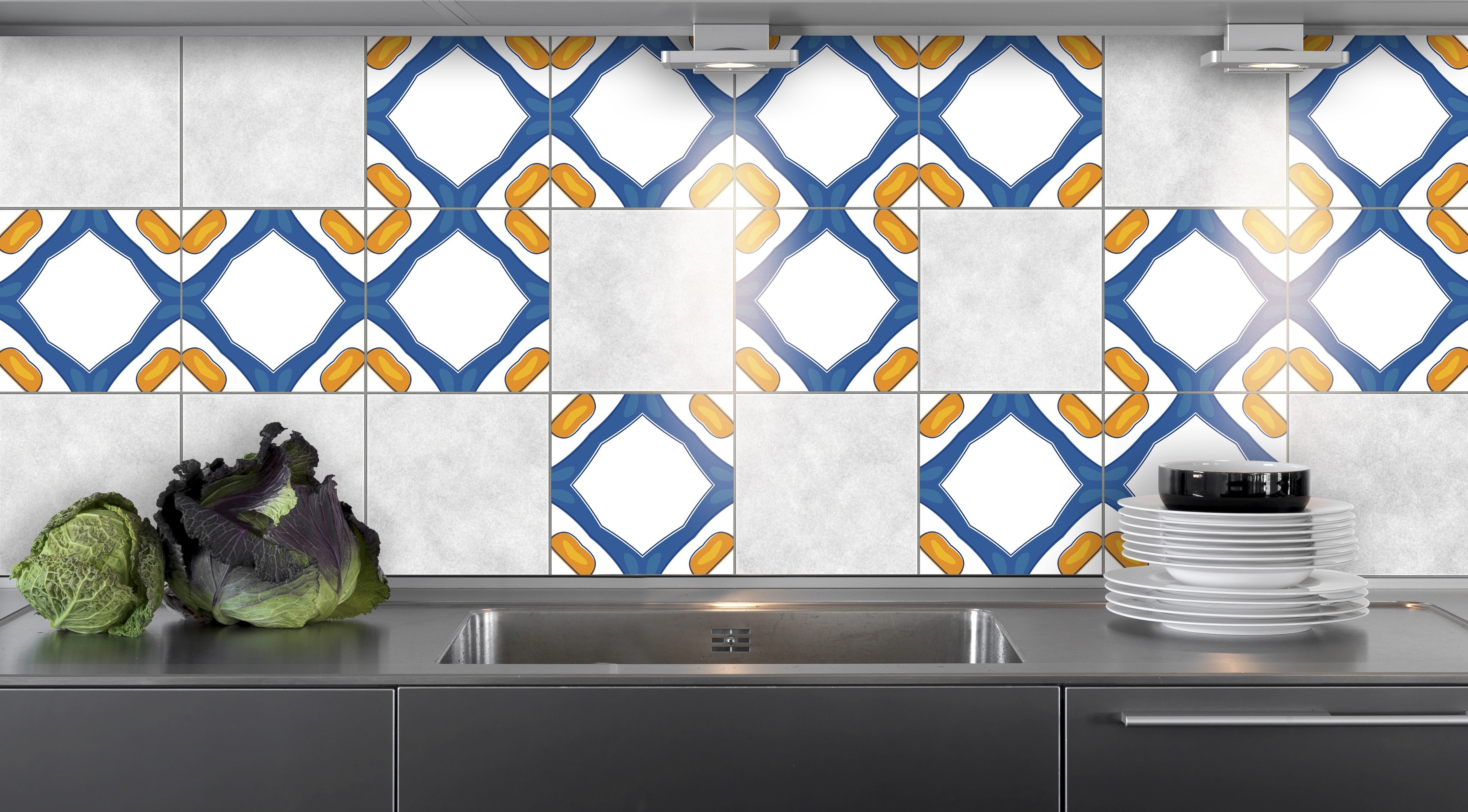 Aufkleber für Fliesen - KP058 - life-decor.de