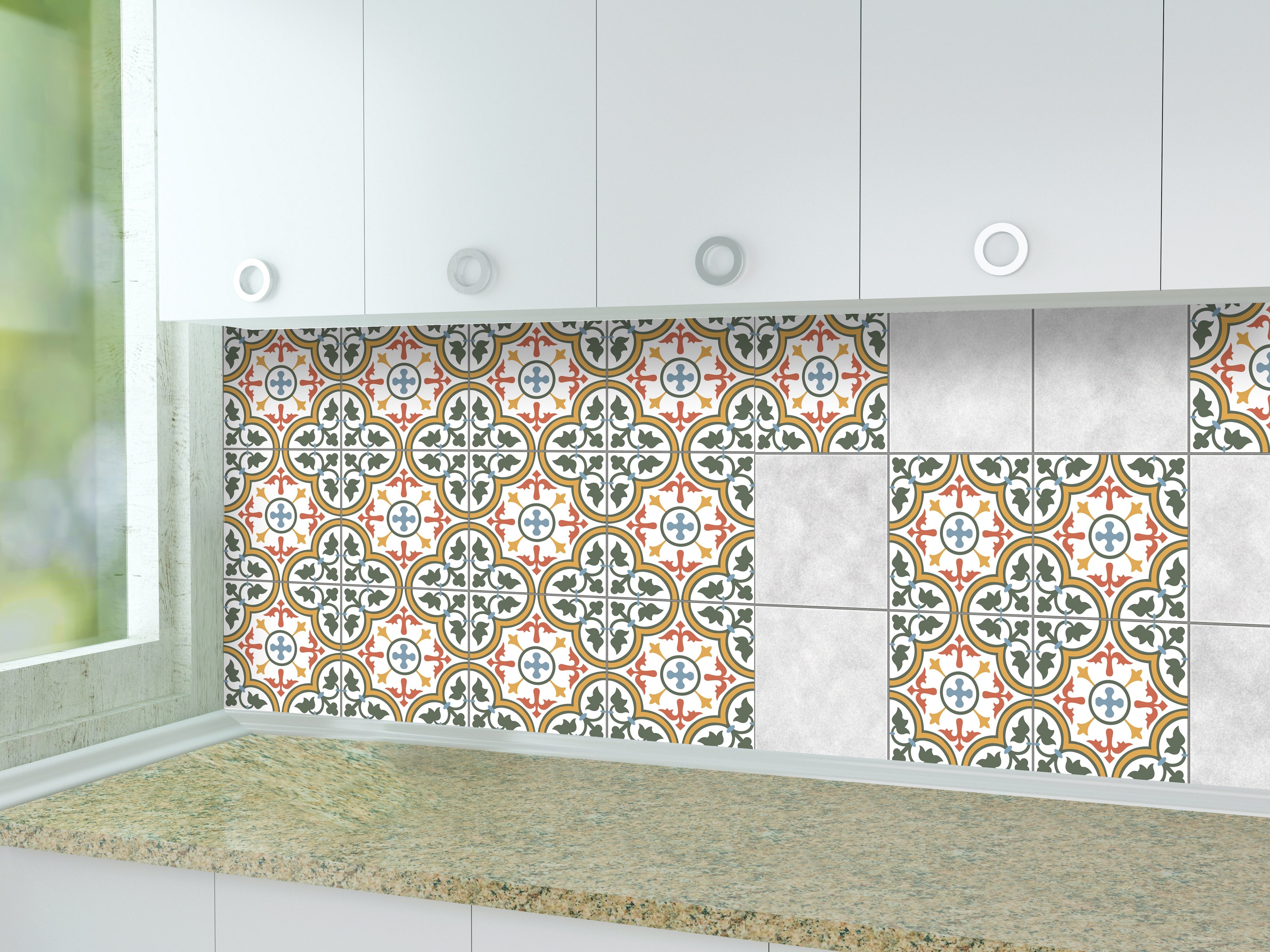 Aufkleber für Fliesen - KP049 - life-decor.de