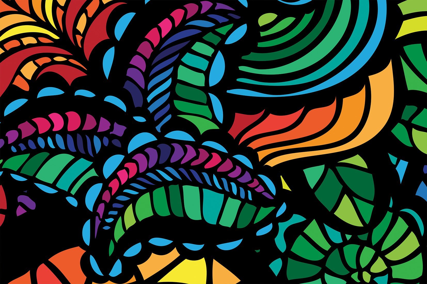 Kunst wand bilder  Glasdekor - AP069 - life-decor.de