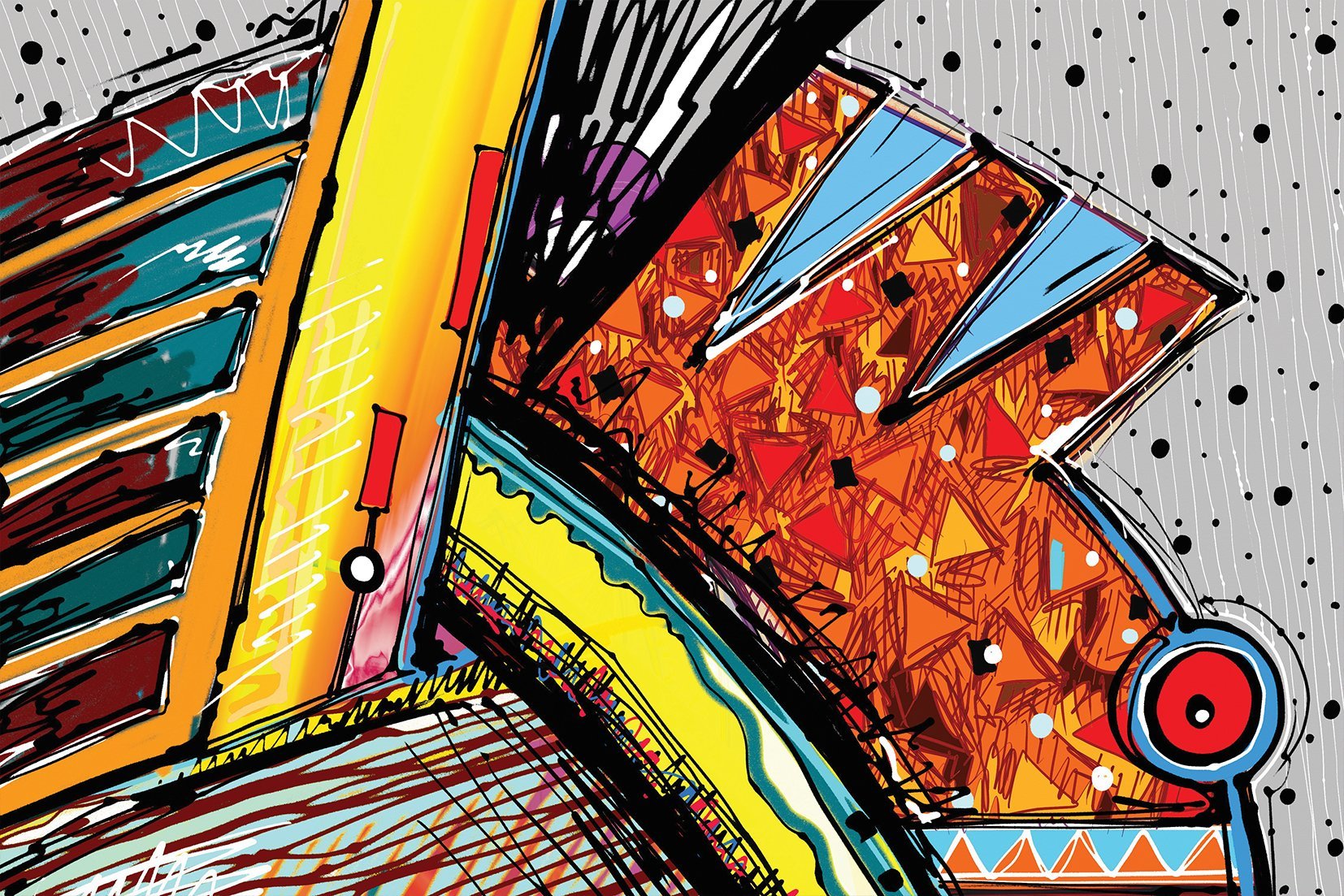 Kunst wand bilder Kunst - AP054 - life-decor.de