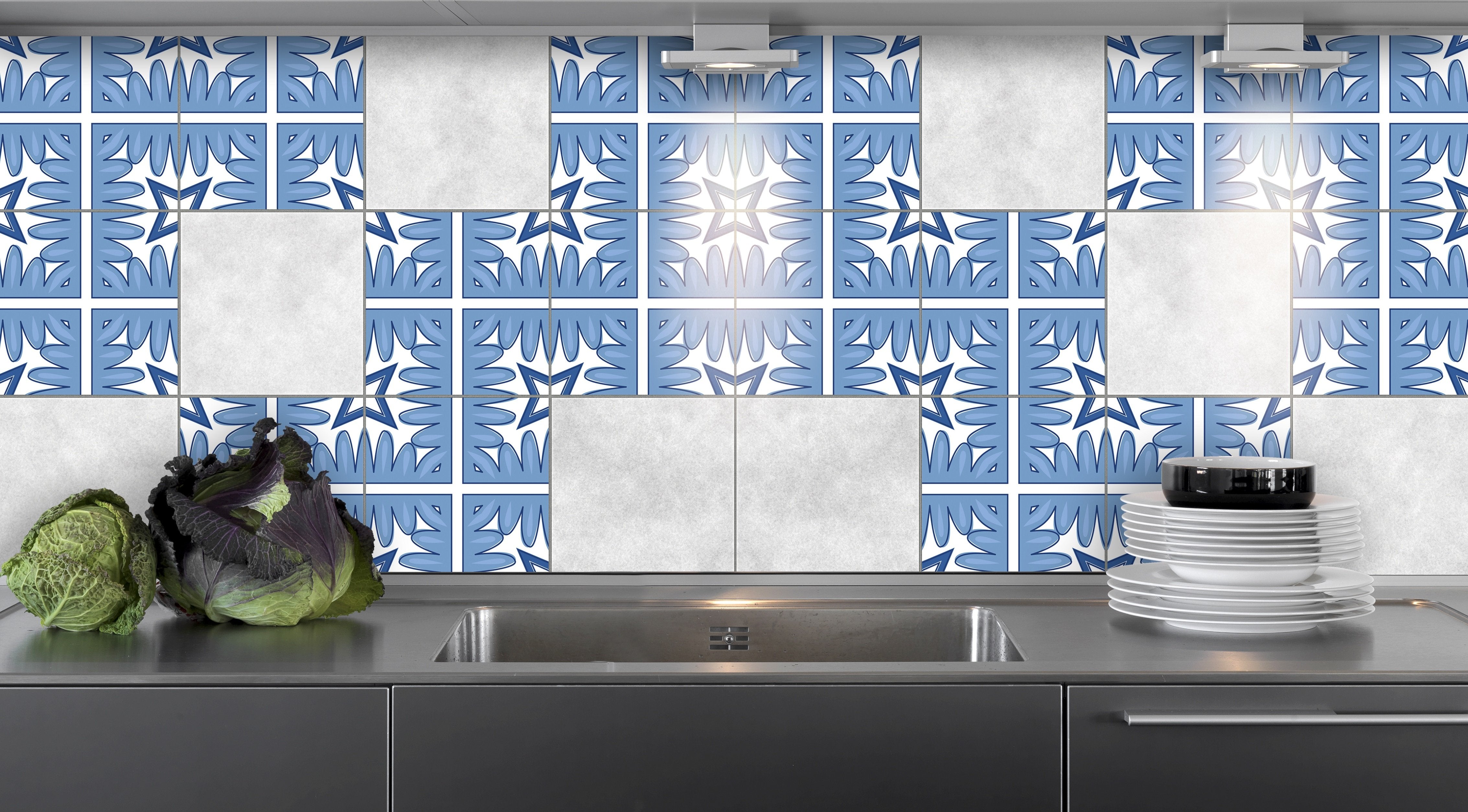 Aufkleber für Fliesen - KP089 - life-decor.de