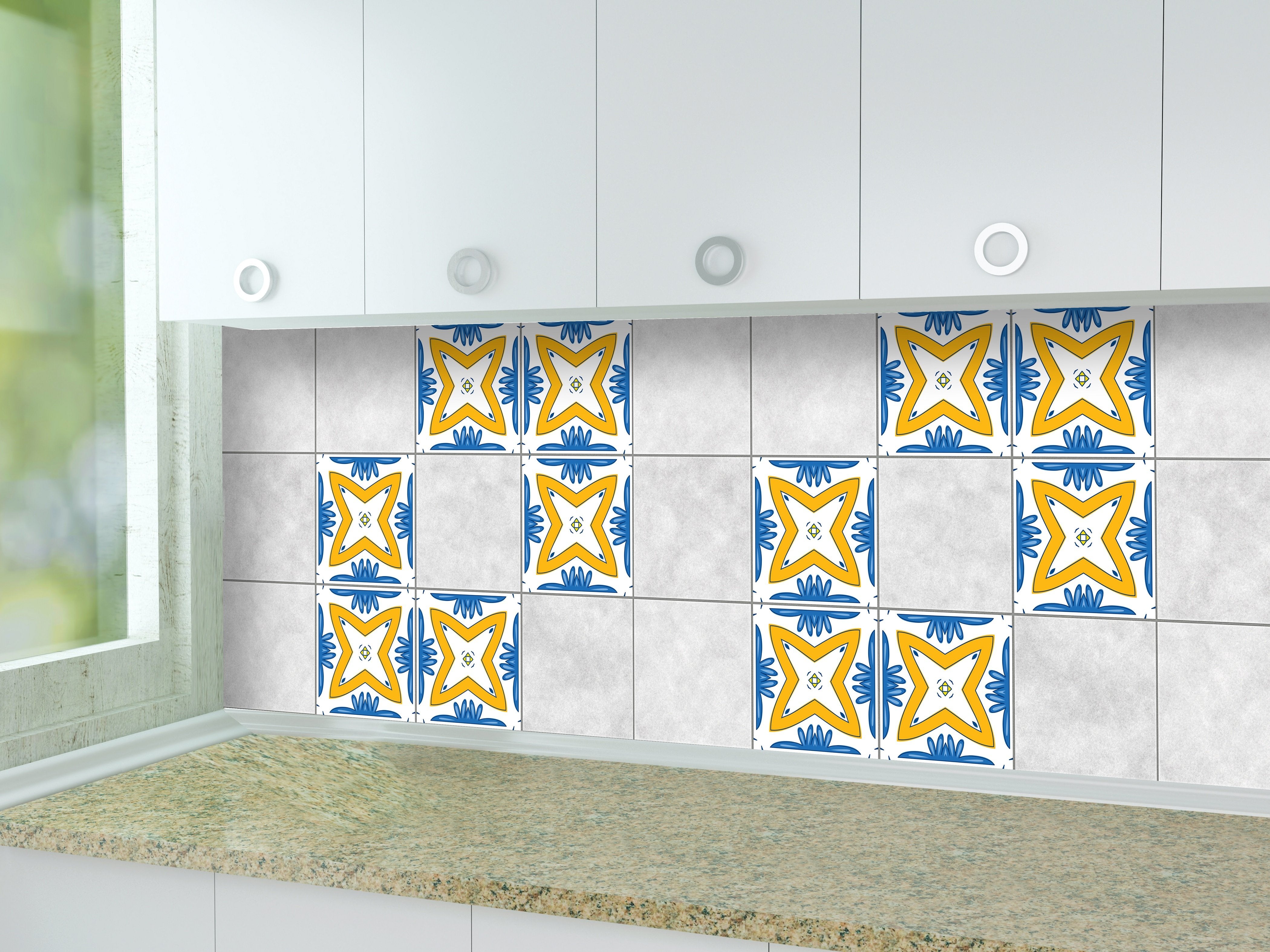 Aufkleber für Fliesen - KP084 - life-decor.de