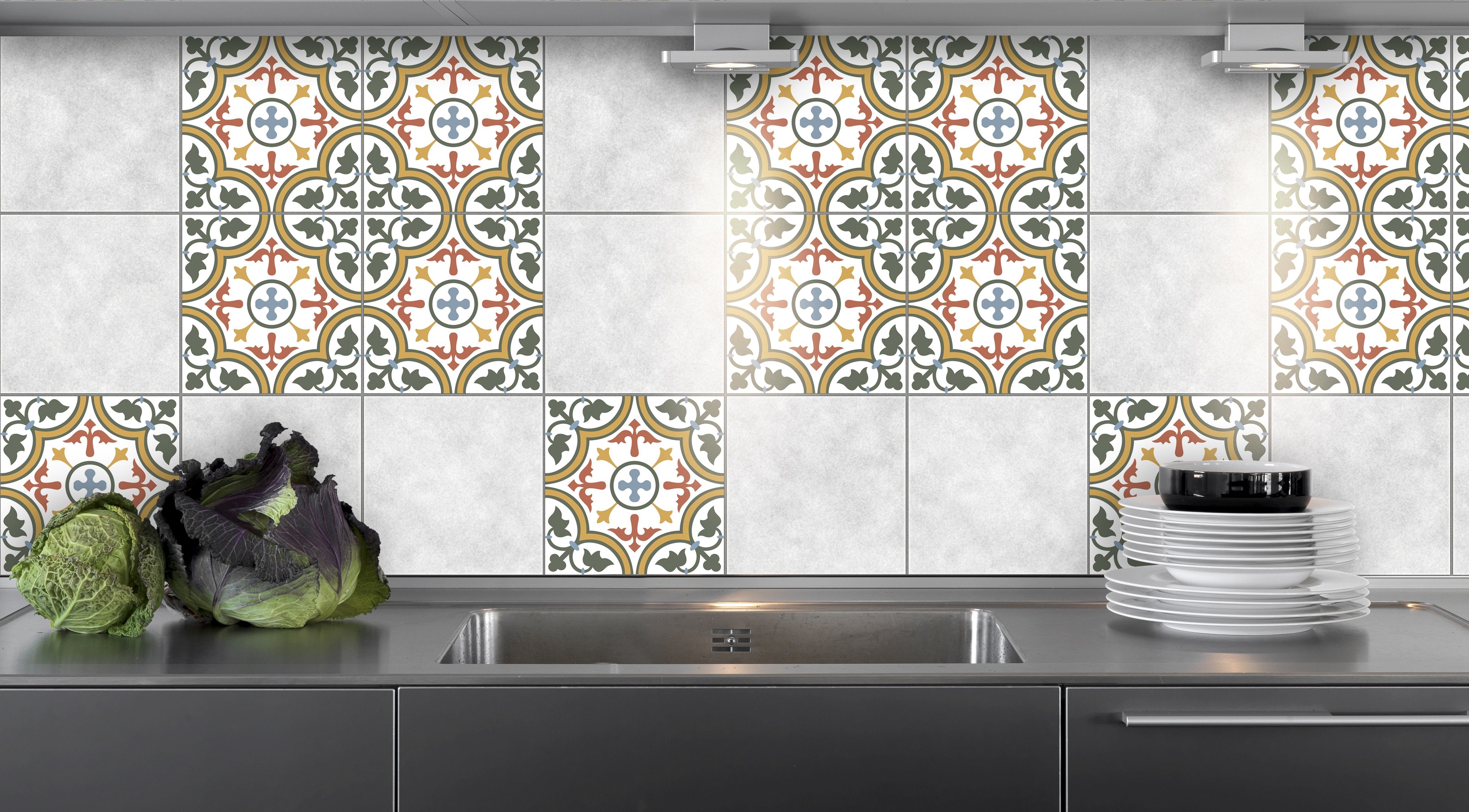 Aufkleber für Fliesen - KP049 - life-decor.de