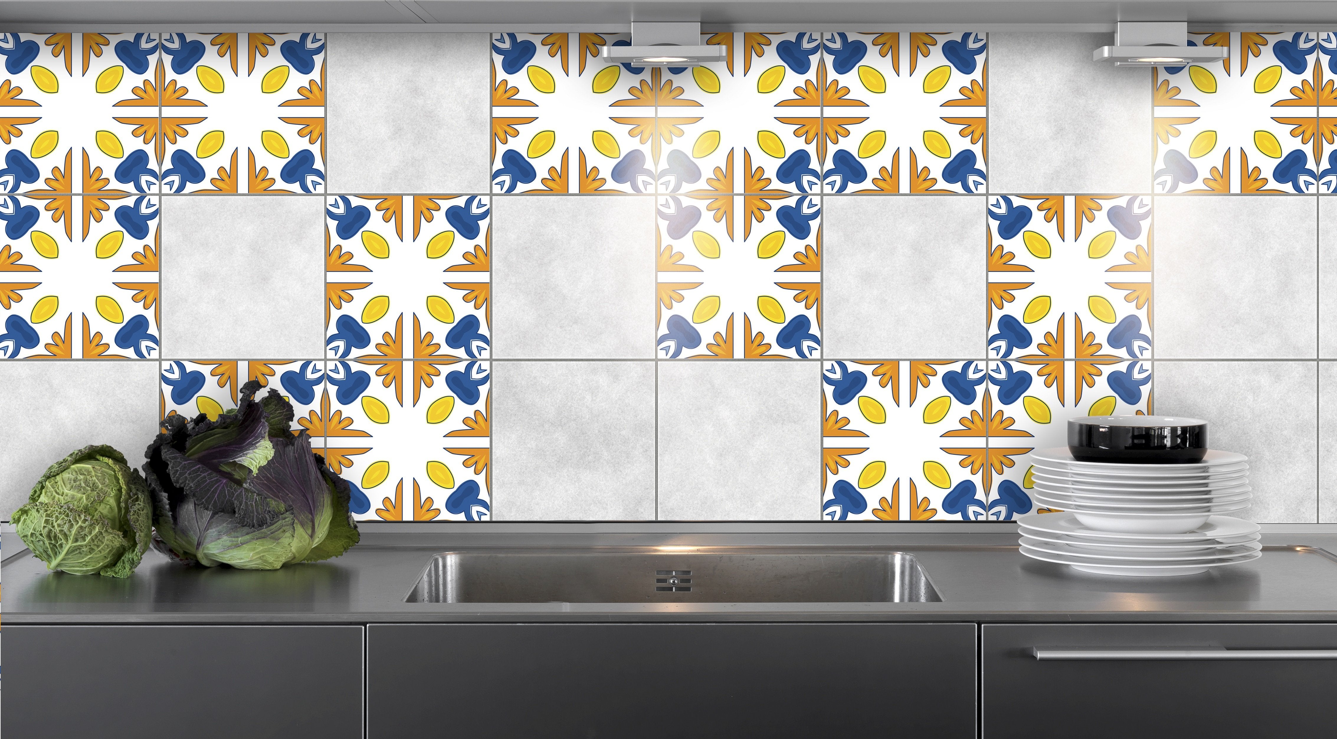 Aufkleber für Fliesen - KP087 - life-decor.de