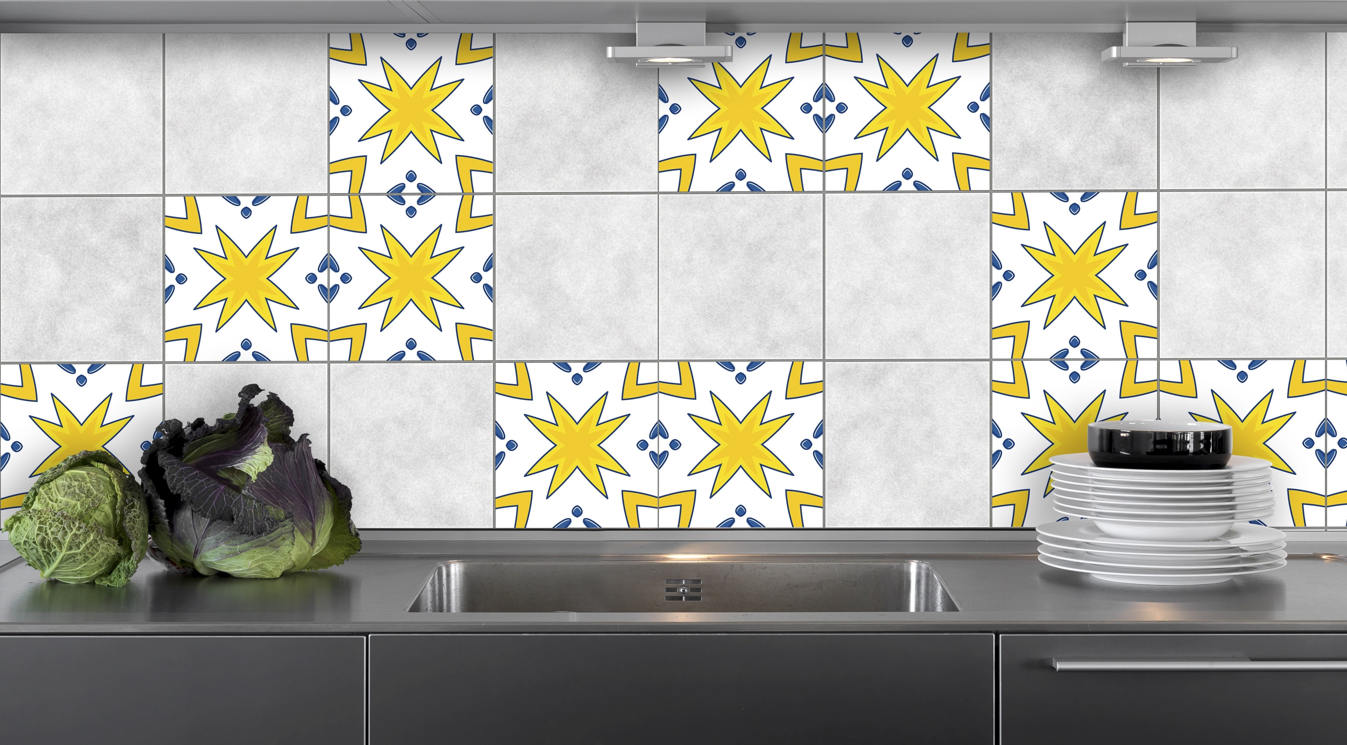 Aufkleber für Fliesen - KP071 - life-decor.de