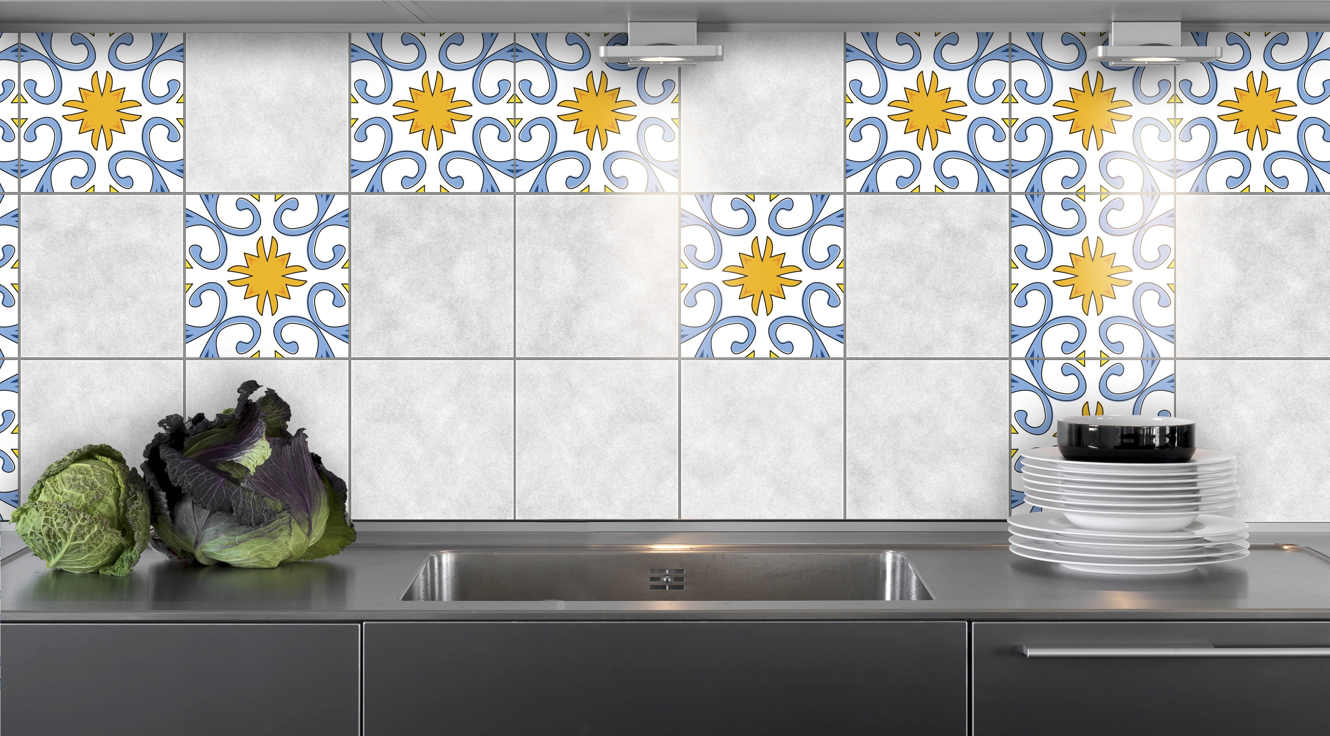 Aufkleber für Fliesen - KP086 - life-decor.de