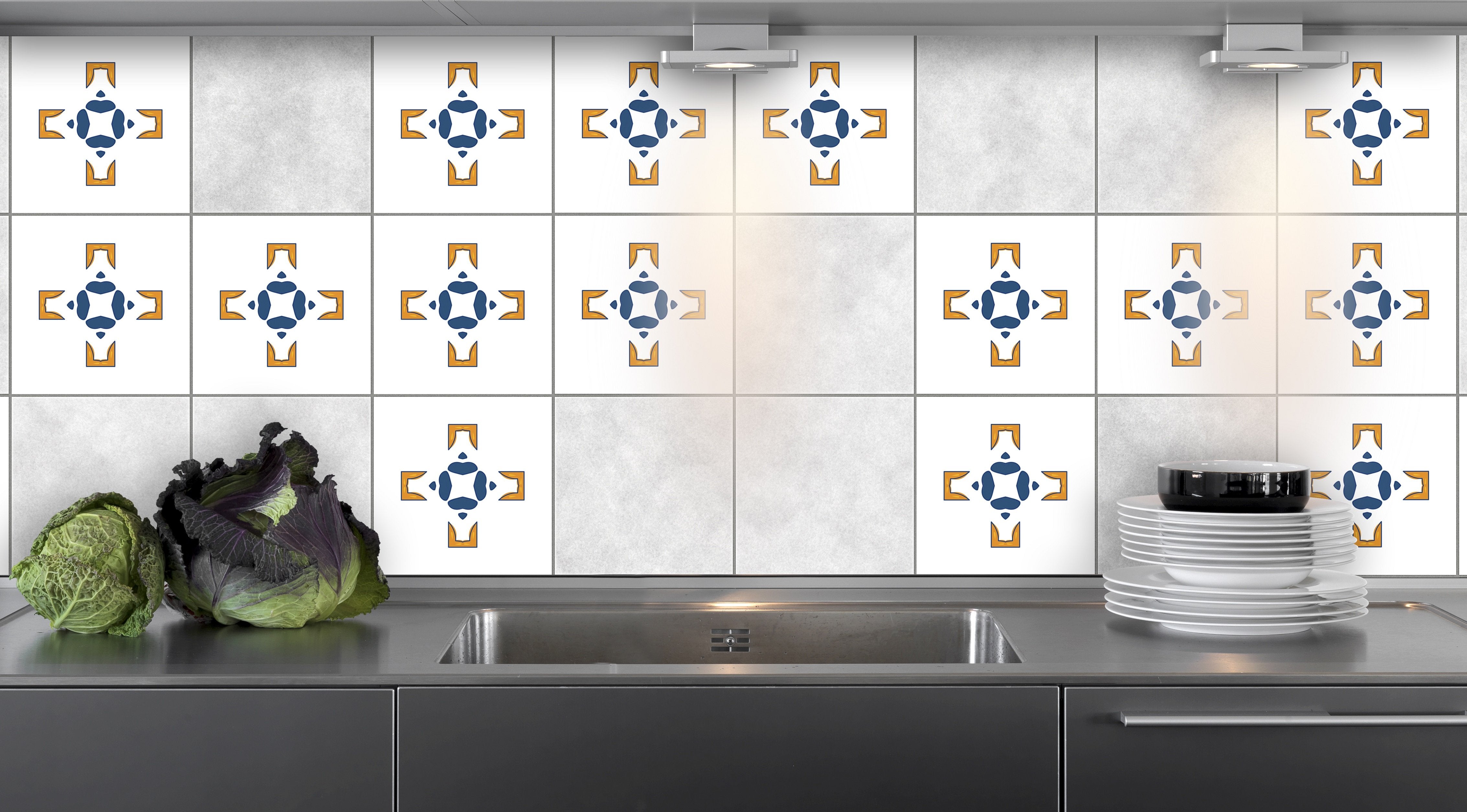 Aufkleber für Fliesen - KP092 - life-decor.de