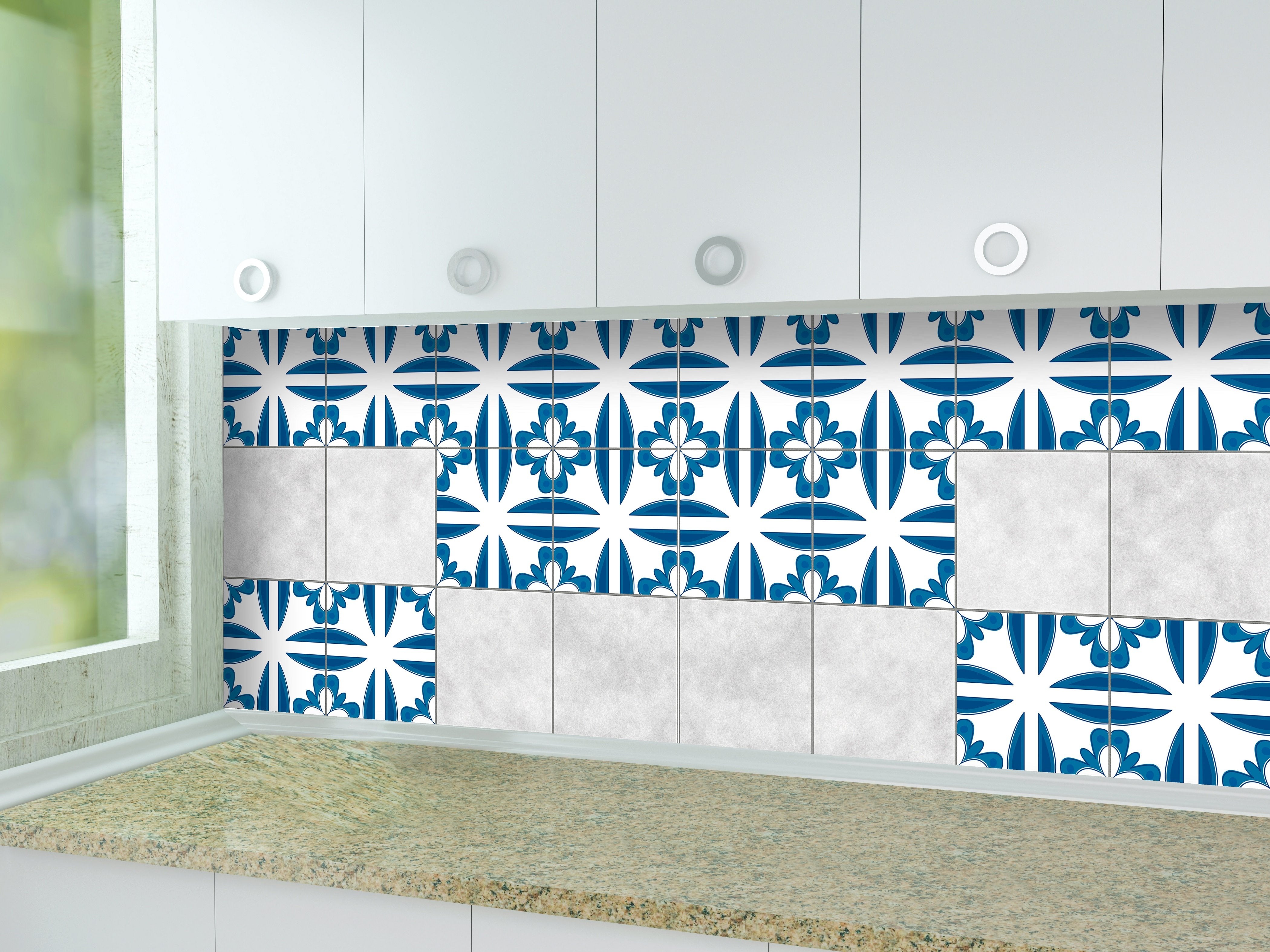 Aufkleber für Fliesen - KP085 - life-decor.de