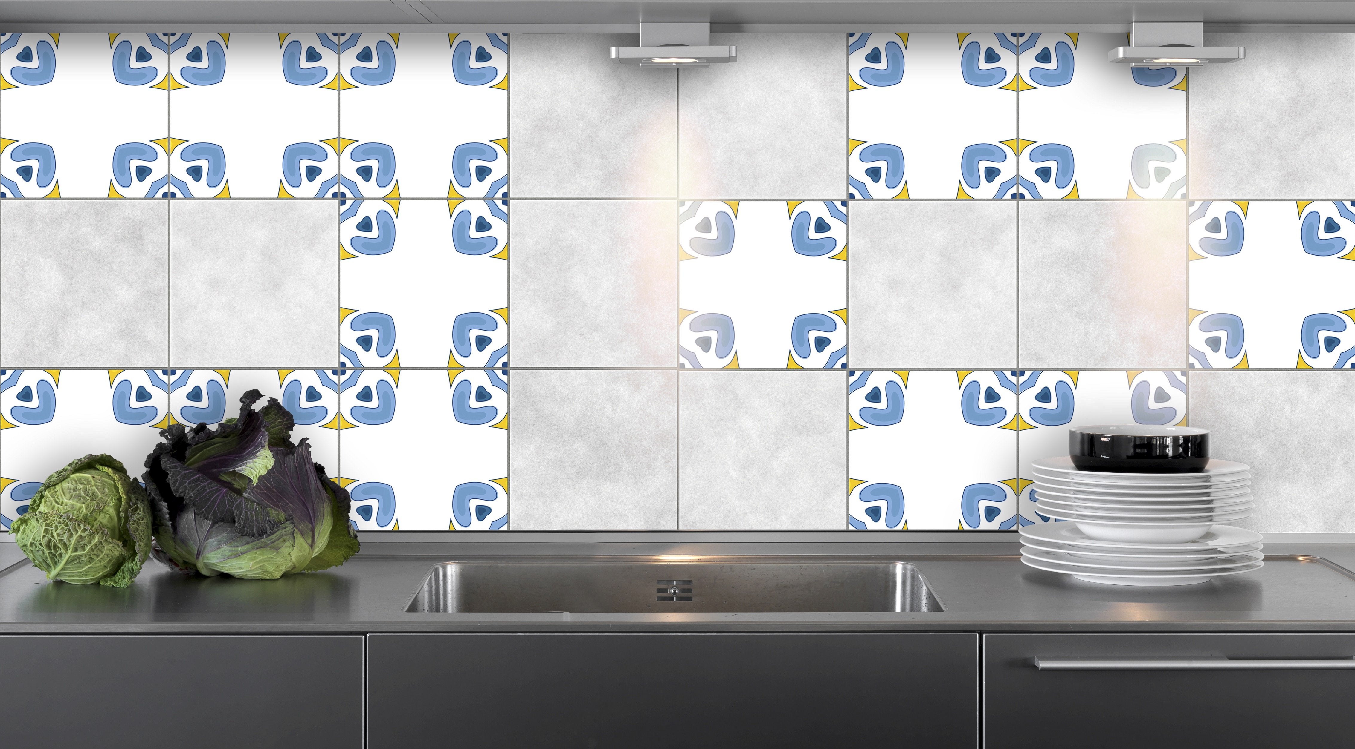 Aufkleber für Fliesen - KP056 - life-decor.de