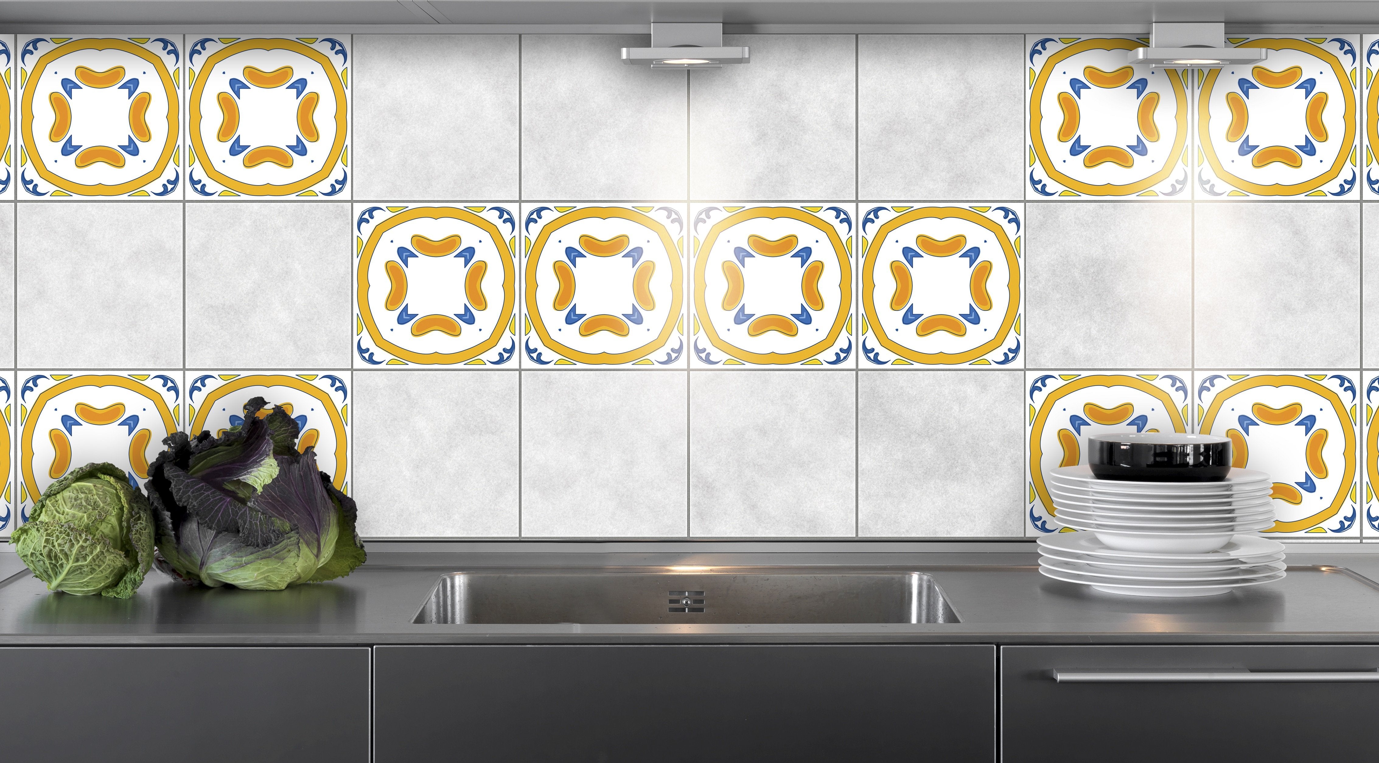 Aufkleber für Fliesen - KP091 - life-decor.de