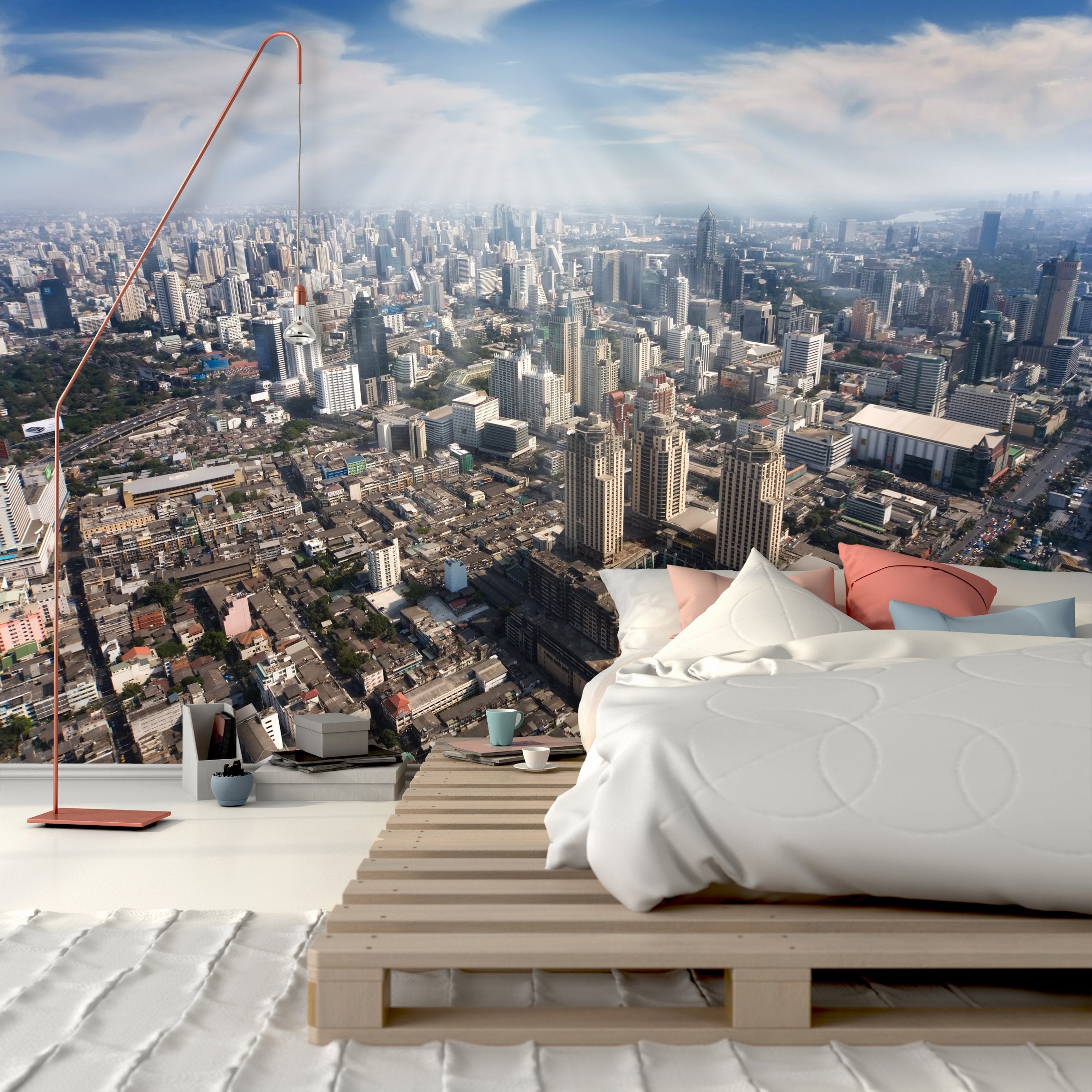 PVC Fototapete Bangkok – ECO Wandbild Selbstklebende Tapete – 3D Vinyl Wandsticker XXL  SW109 - life-decor.de