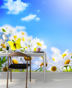 PVC Fototapete Spring Background – ECO Wandbild Selbstklebende Tapete – 3D Vinyl Wandsticker XXL  SW233 - life-decor.de