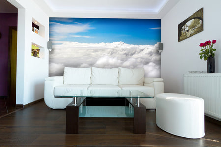 PVC Fototapete Clouds – ECO Wandbild Selbstklebende Tapete – 3D Vinyl Wandsticker XXL  SW310 - life-decor.de