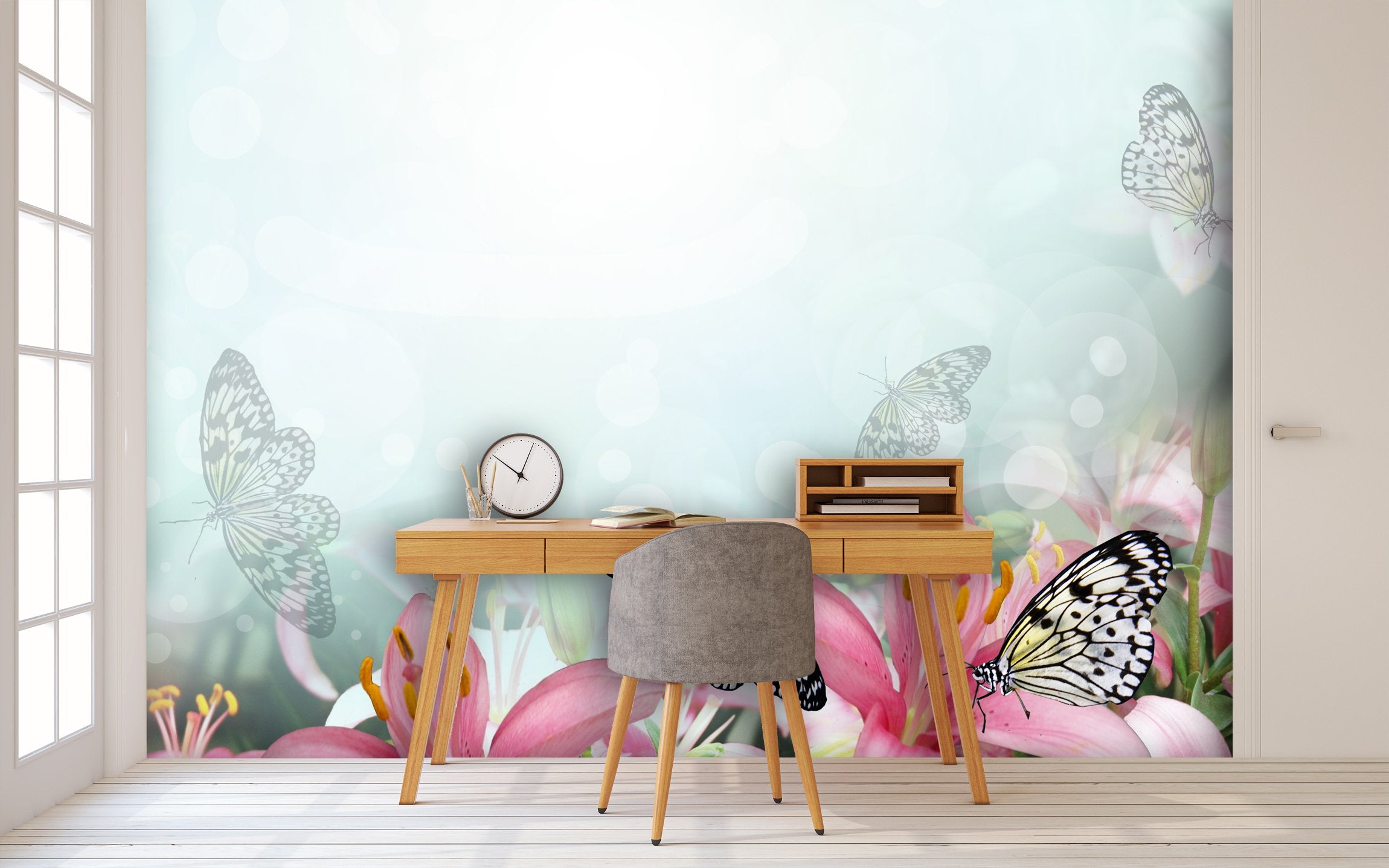 PVC Fototapete Fresh Spring - ECO Wandbild Selbstklebende Tapete - 3D Vinyl Wandsticker XXL  SW116