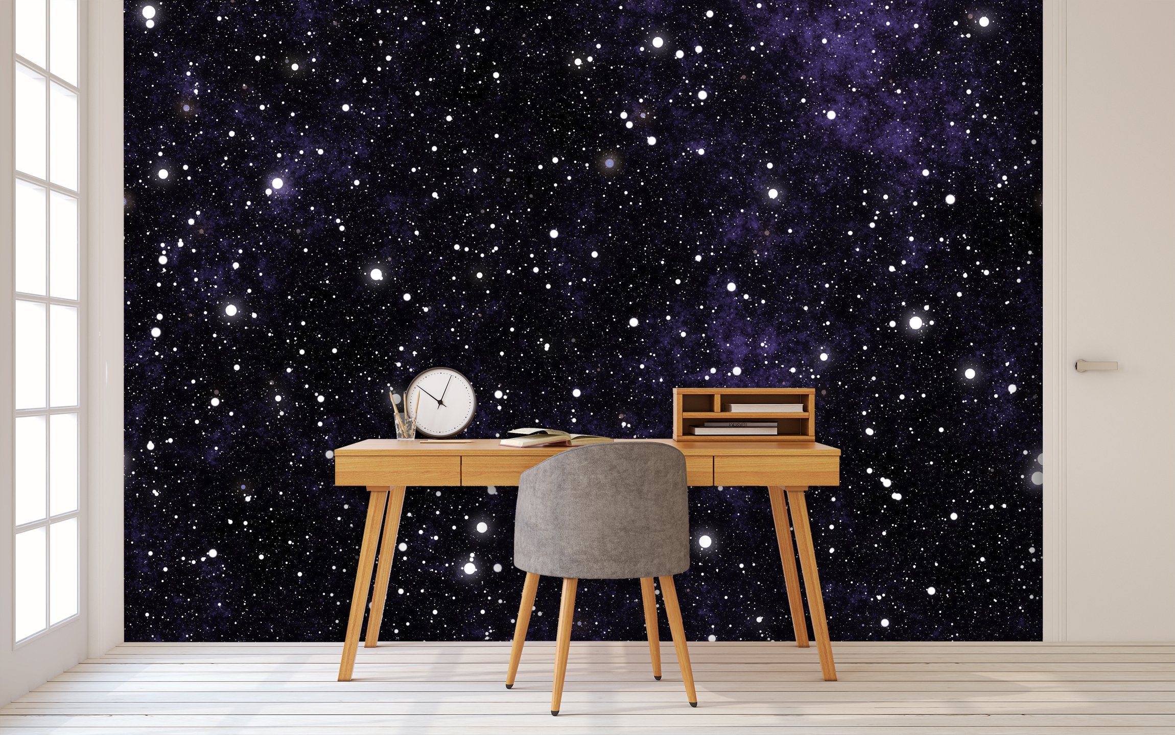 PVC Fototapete Stars - ECO Wandbild Selbstklebende Tapete - 3D Vinyl Wandsticker XXL  SW305
