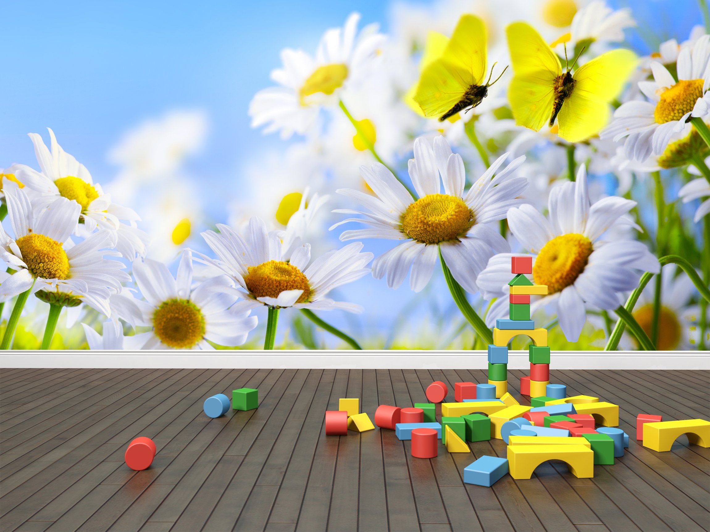 PVC Fototapete Spring - ECO Wandbild Selbstklebende Tapete - 3D Vinyl Wandsticker XXL  SW107