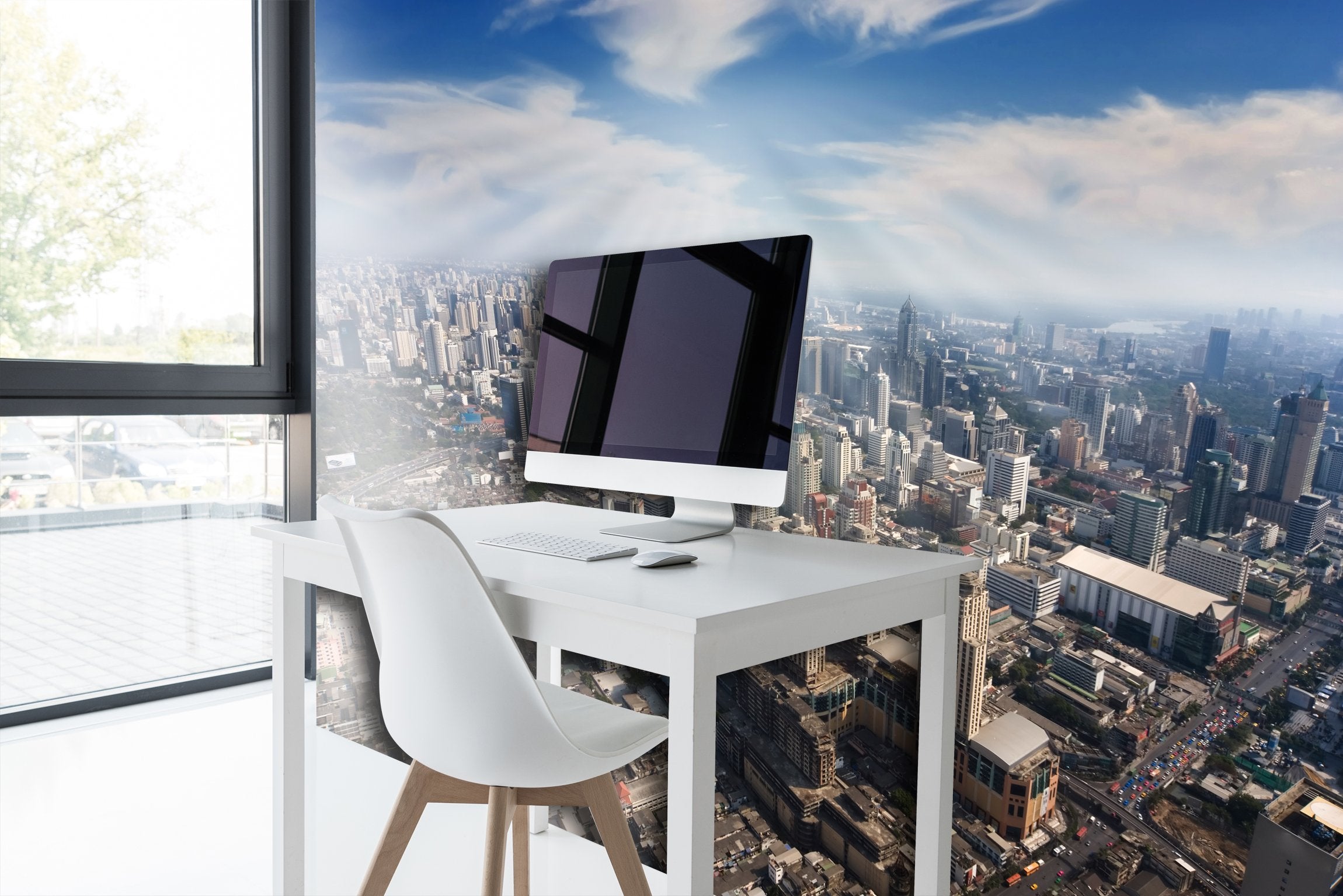 PVC Fototapete Bangkok - ECO Wandbild Selbstklebende Tapete - 3D Vinyl Wandsticker XXL  SW109