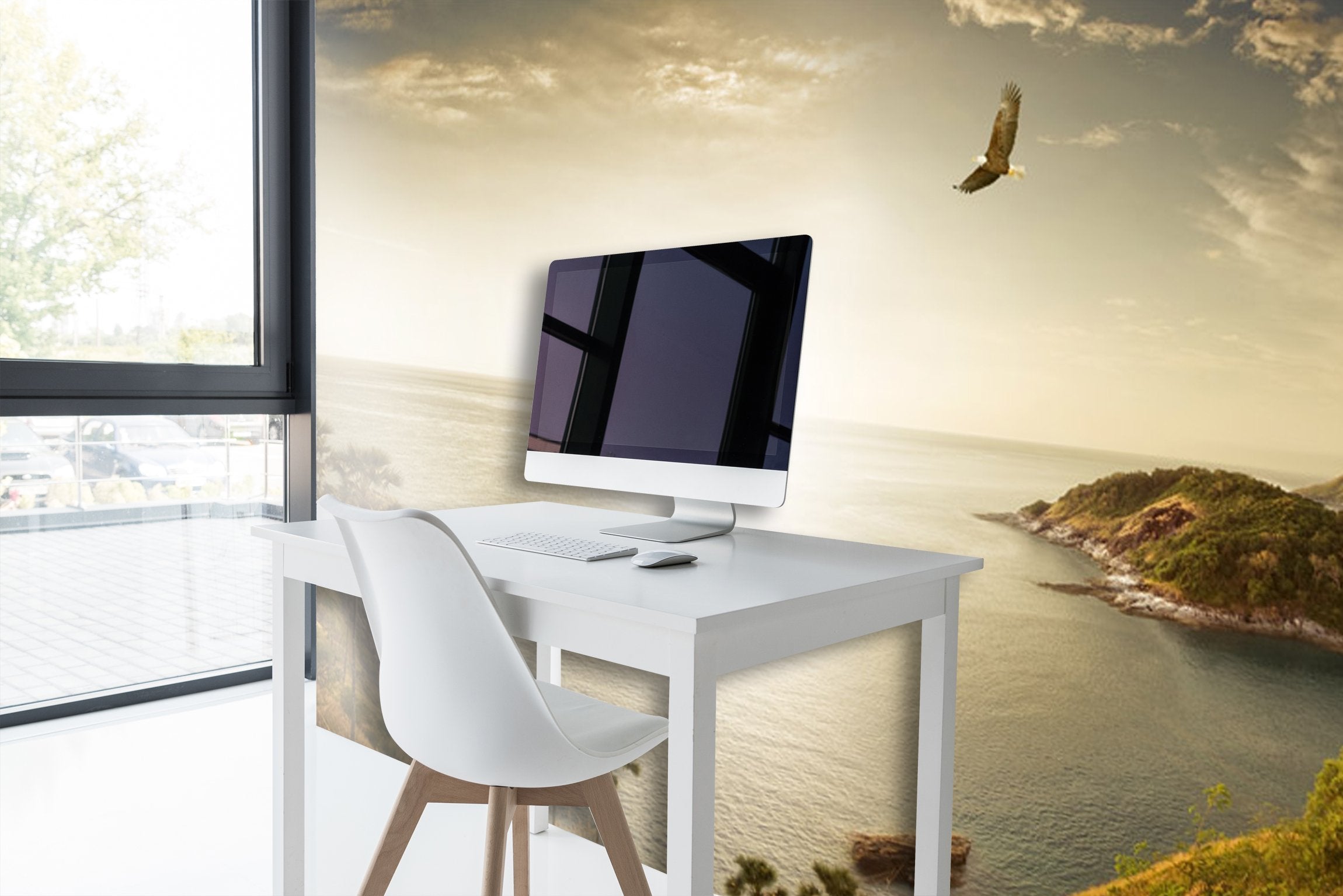 PVC Fototapete Panorama - ECO Wandbild Selbstklebende Tapete - 3D Vinyl Wandsticker XXL  SW207