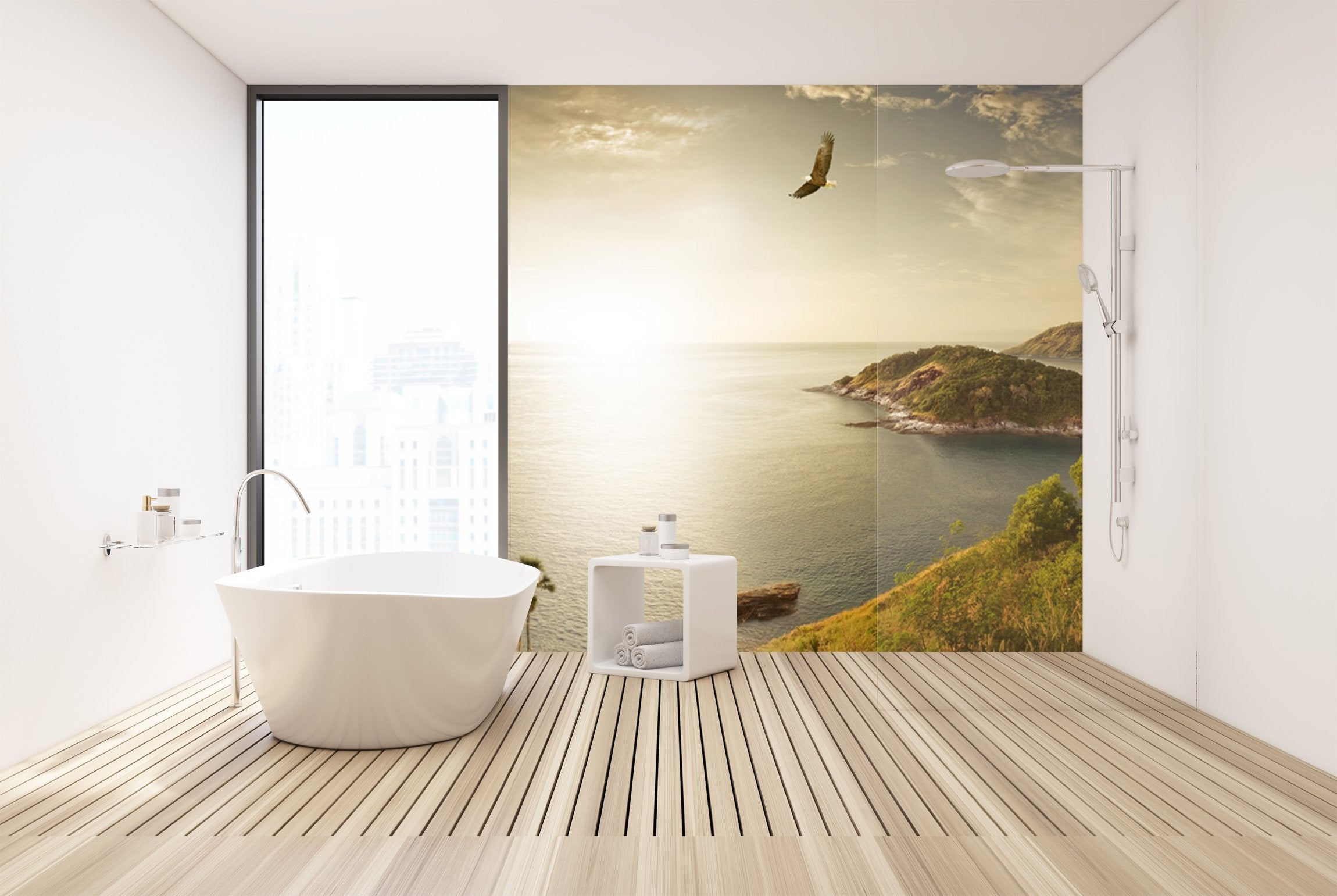 PVC Fototapete Panorama - ECO Wandbild Selbstklebende Tapete - 3D Vinyl Wandsticker XXL  SW207