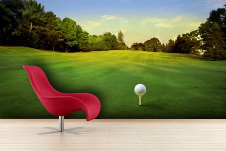 PVC Fototapete Golf – ECO Wandbild Selbstklebende Tapete – 3D Vinyl Wandsticker XXL  SW175 - life-decor.de