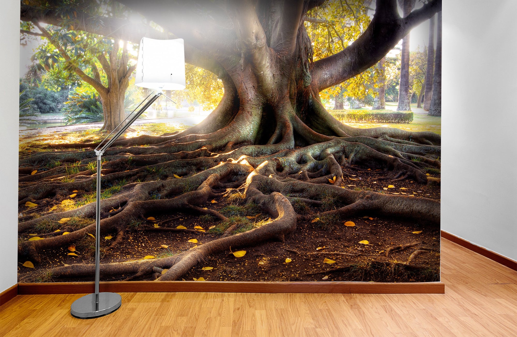 PVC Fototapete Centenarian Tree – ECO Wandbild Selbstklebende Tapete – 3D Vinyl Wandsticker XXL  SW126 - life-decor.de