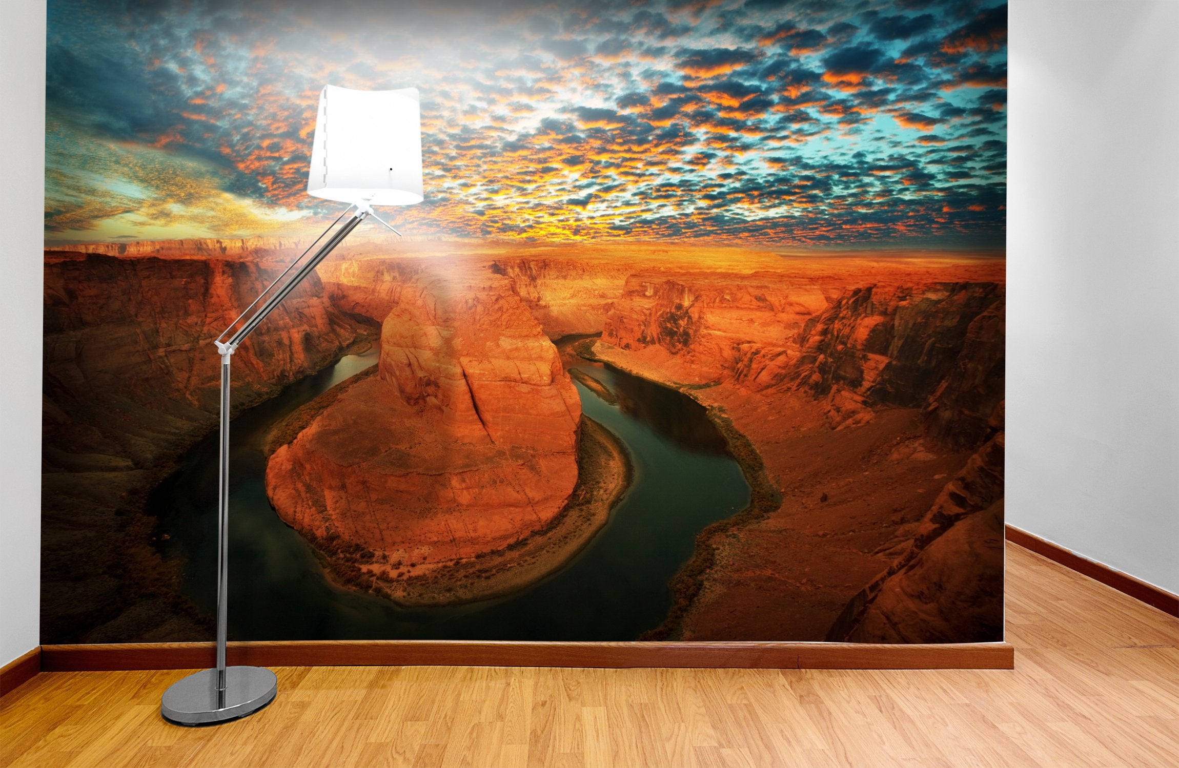 PVC Fototapete Canyon – ECO Wandbild Selbstklebende Tapete – 3D Vinyl Wandsticker XXL  SW026 - life-decor.de