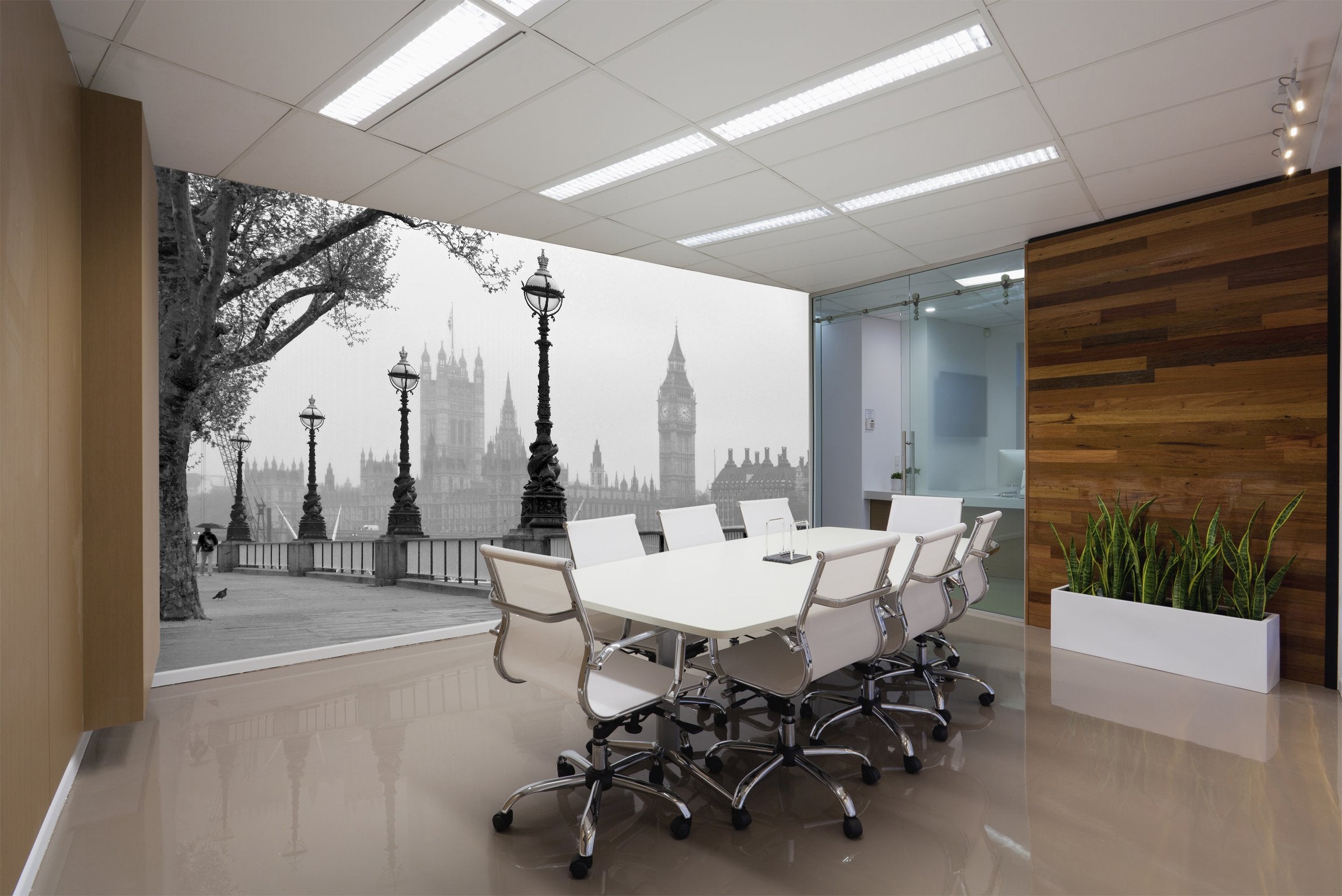 PVC Fototapete Big Ben – ECO Wandbild Selbstklebende Tapete – 3D Vinyl Wandsticker XXL  SW158 - life-decor.de